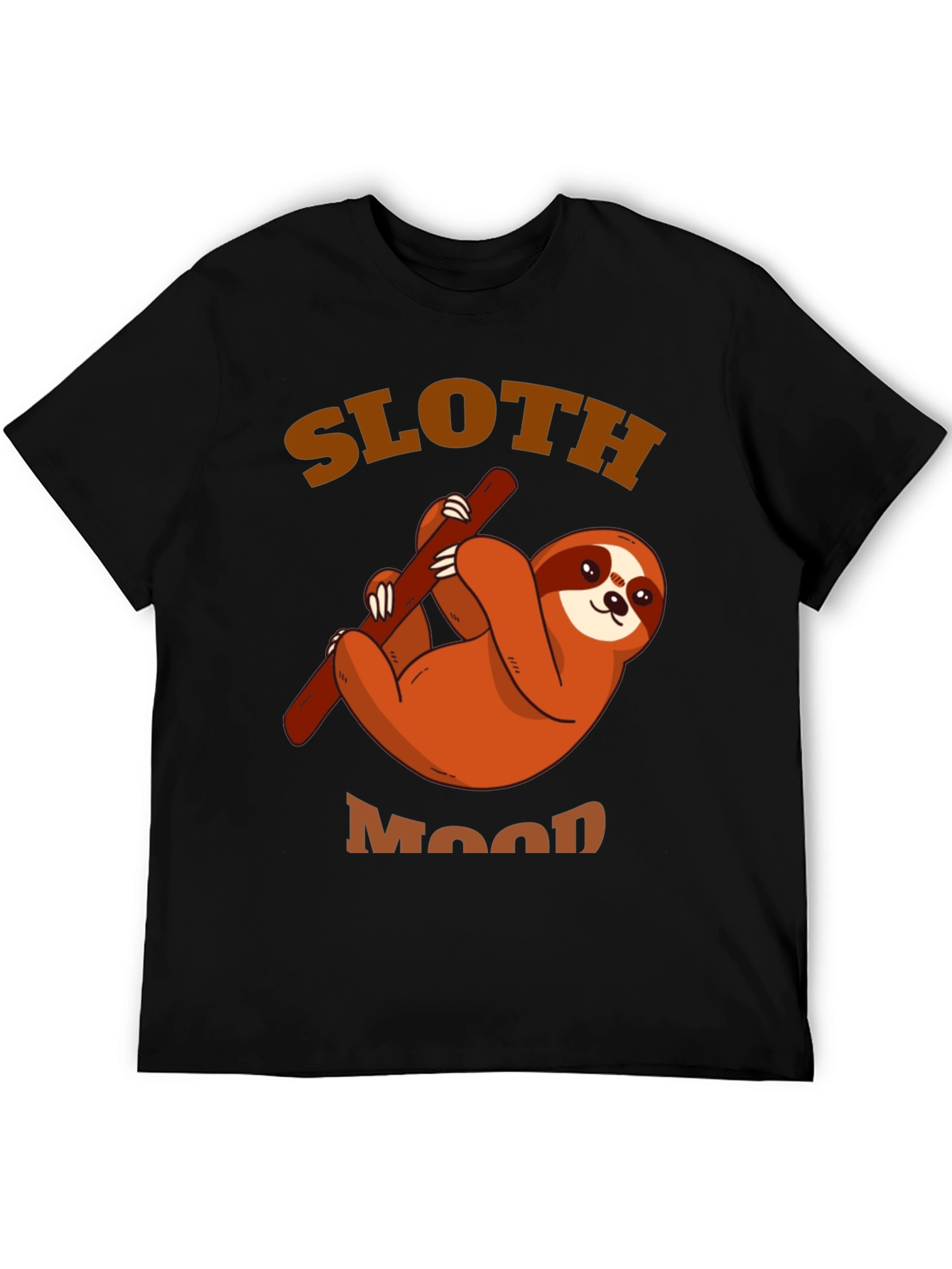 Sloth Mood Graphic T-Shirt
