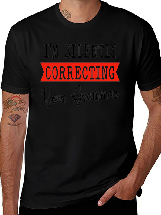 Silently Correcting Your Grammar T-Shirt