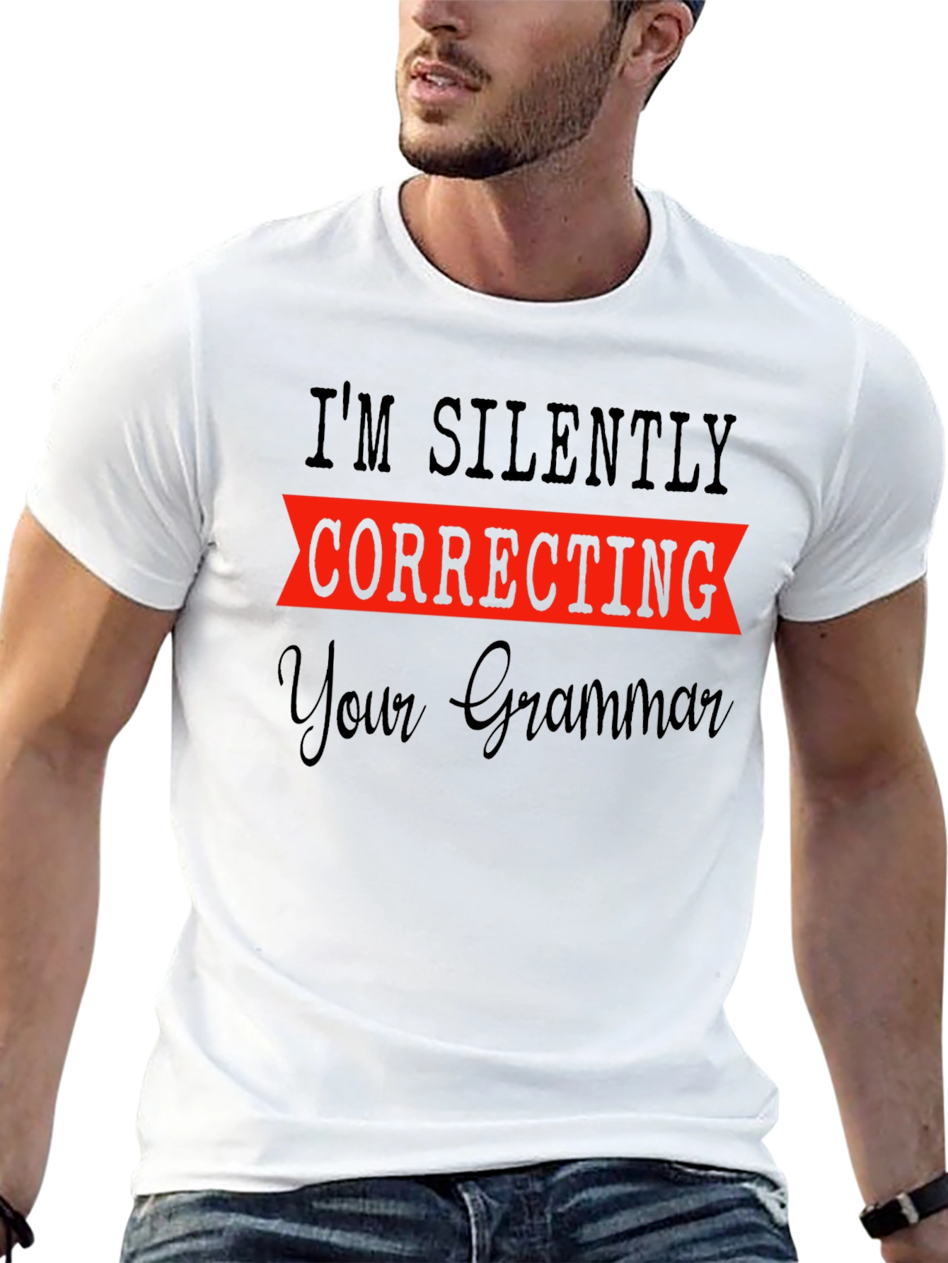 Silently Correcting Your Grammar T-Shirt