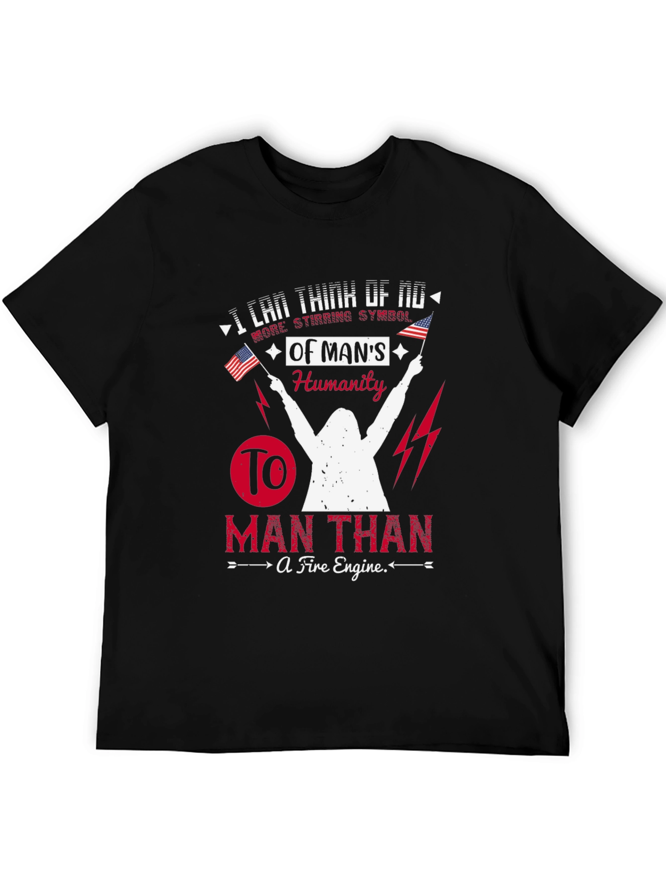 Fire Engine Symbol T-Shirt
