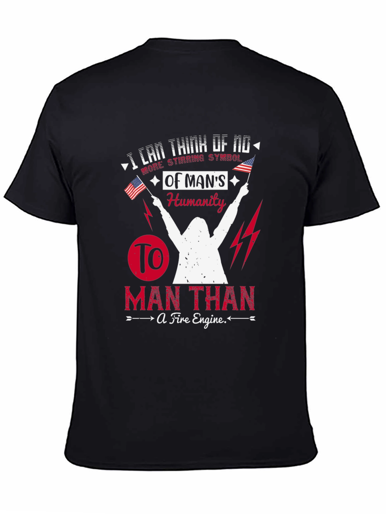 Fire Engine Symbol T-Shirt