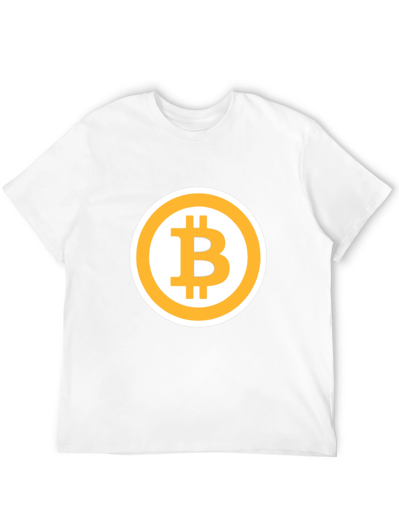 Bitcoin Logo Graphic Tee - Crypto Currency T-Shirt