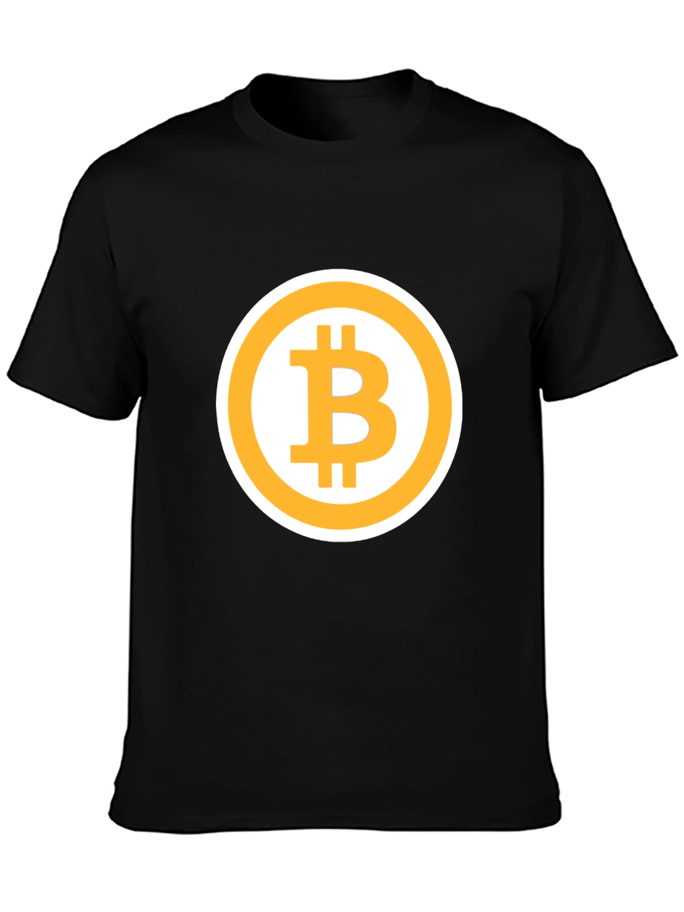 Bitcoin Logo Graphic Tee - Crypto Currency T-Shirt
