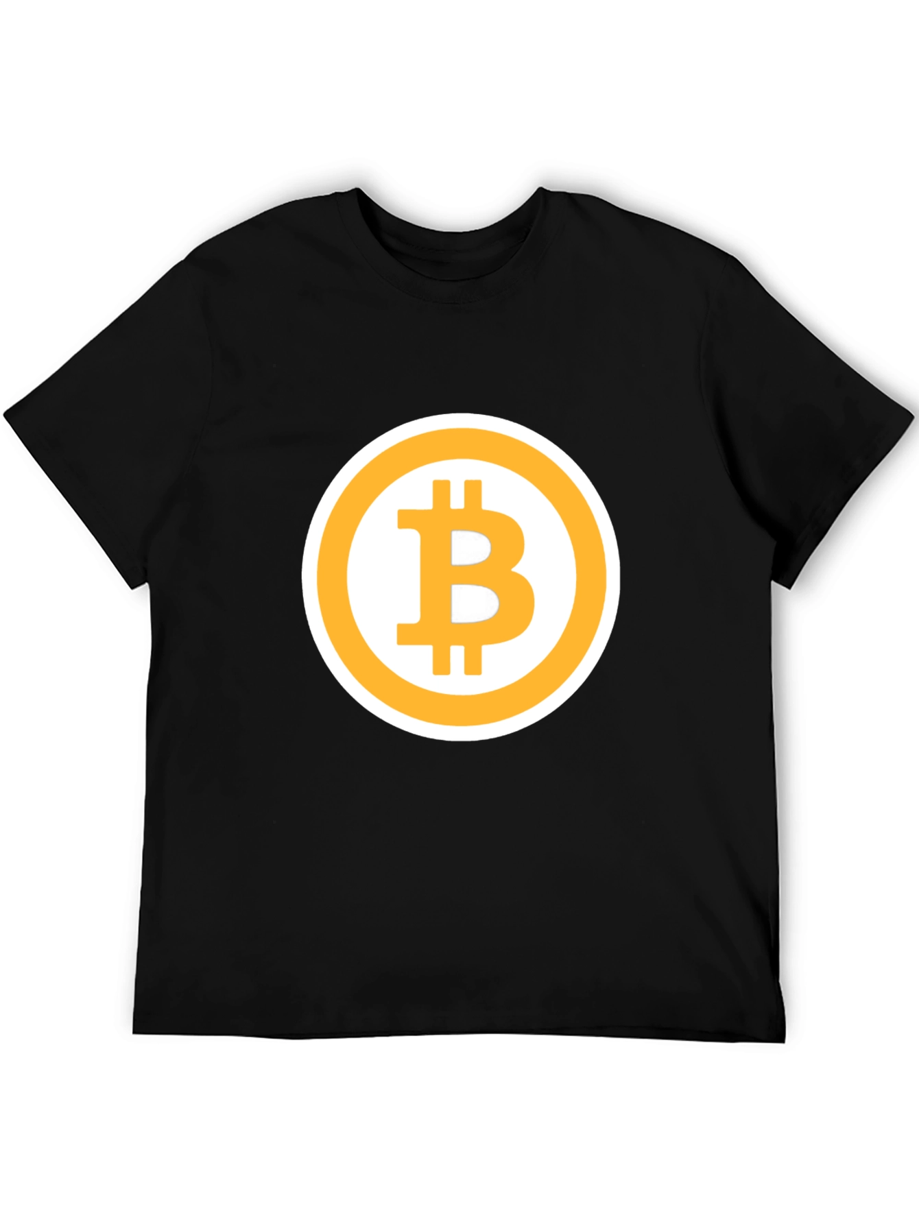 Bitcoin Logo Graphic Tee - Crypto Currency T-Shirt