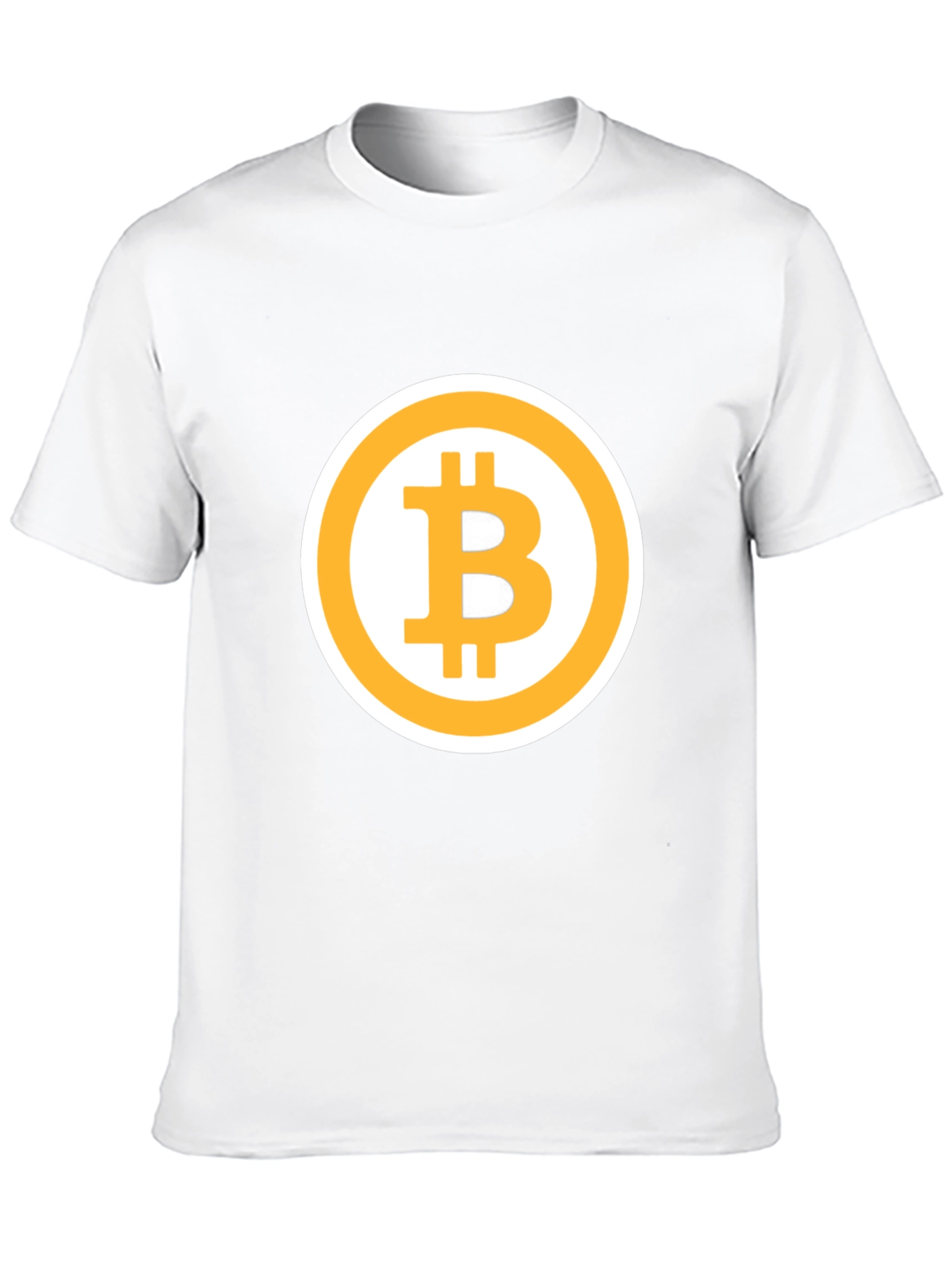 Bitcoin Logo Graphic Tee - Crypto Currency T-Shirt