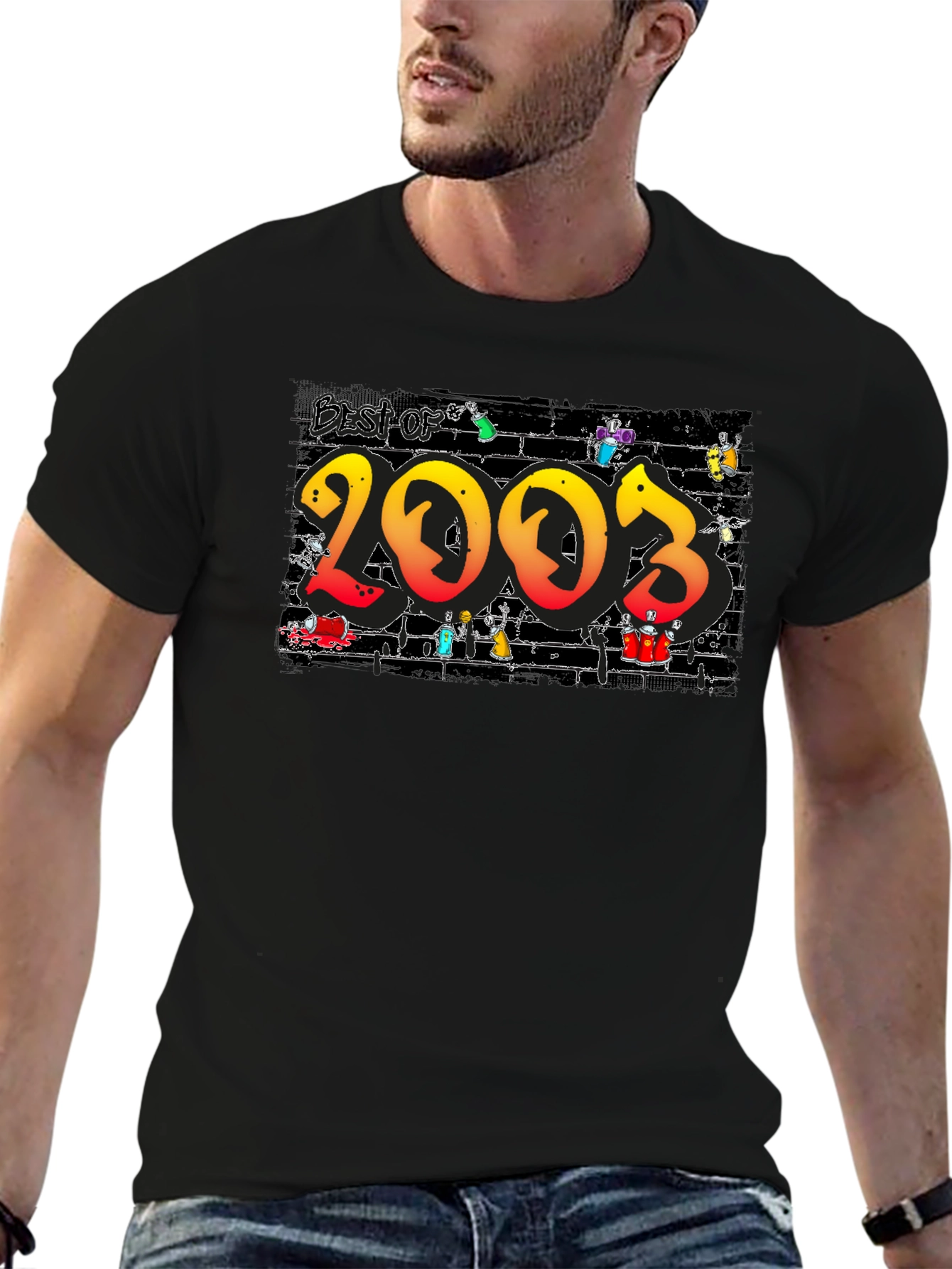 Best of 2003 Graffiti Style Graphic Tee