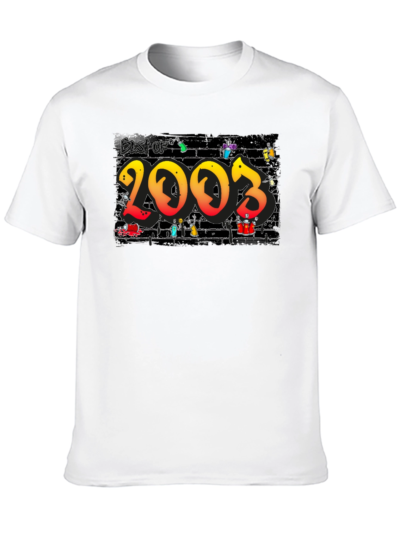 Best of 2003 Graffiti Style Graphic Tee