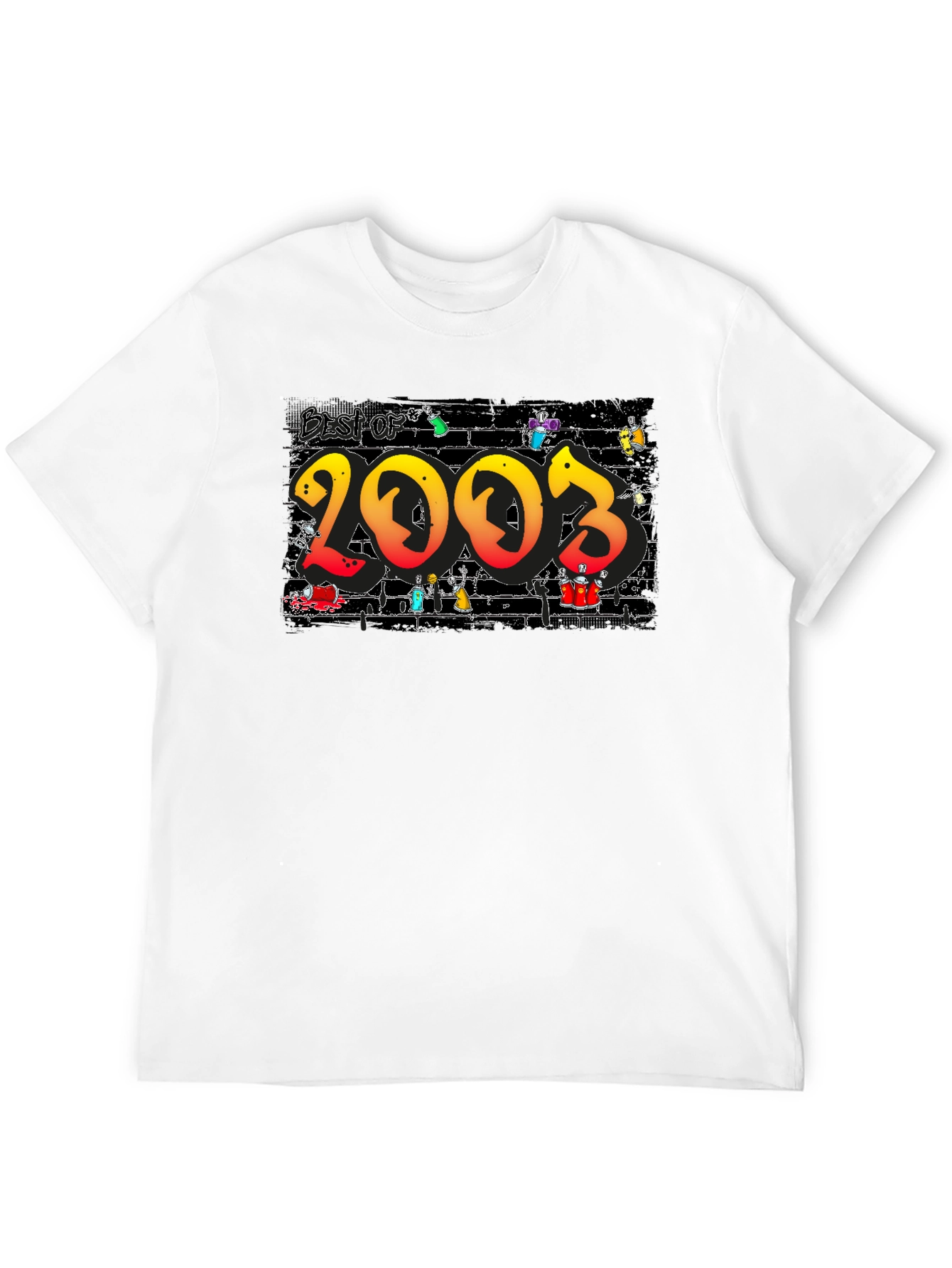 Best of 2003 Graffiti Style Graphic Tee