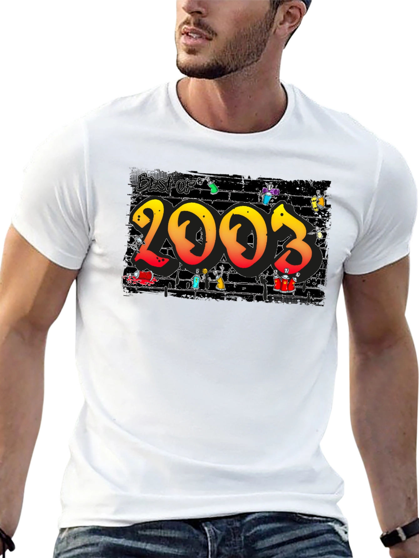 Best of 2003 Graffiti Style Graphic Tee