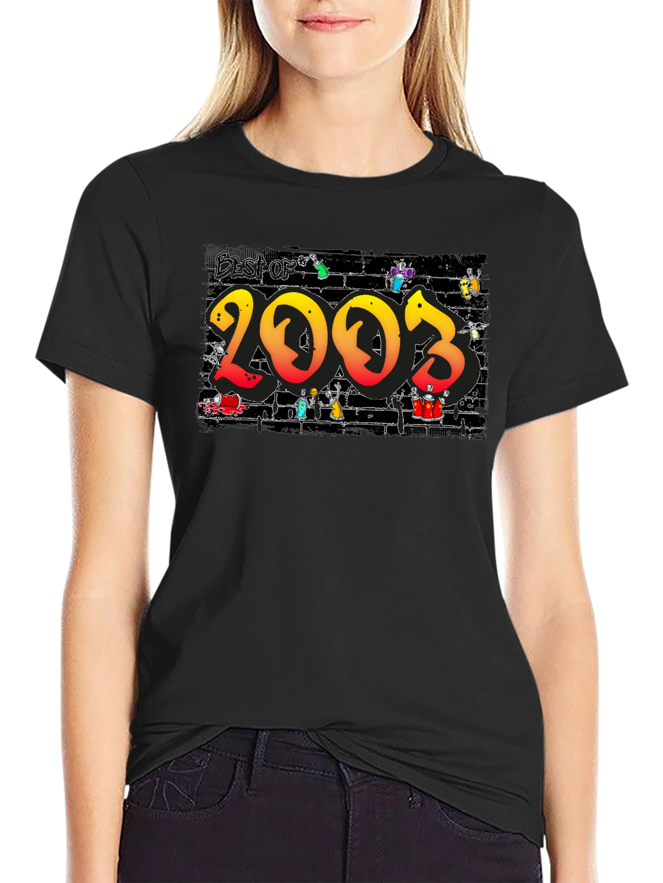 Best of 2003 Graffiti Style Graphic Tee