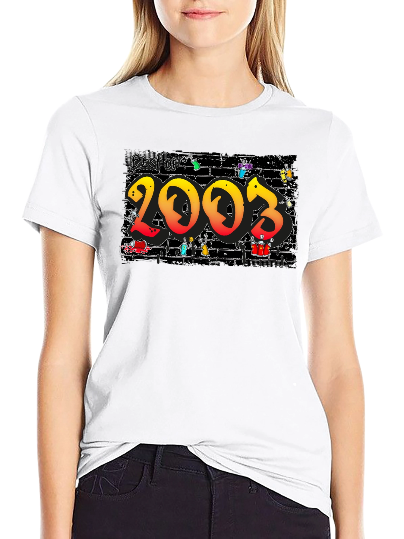 Best of 2003 Graffiti Style Graphic Tee