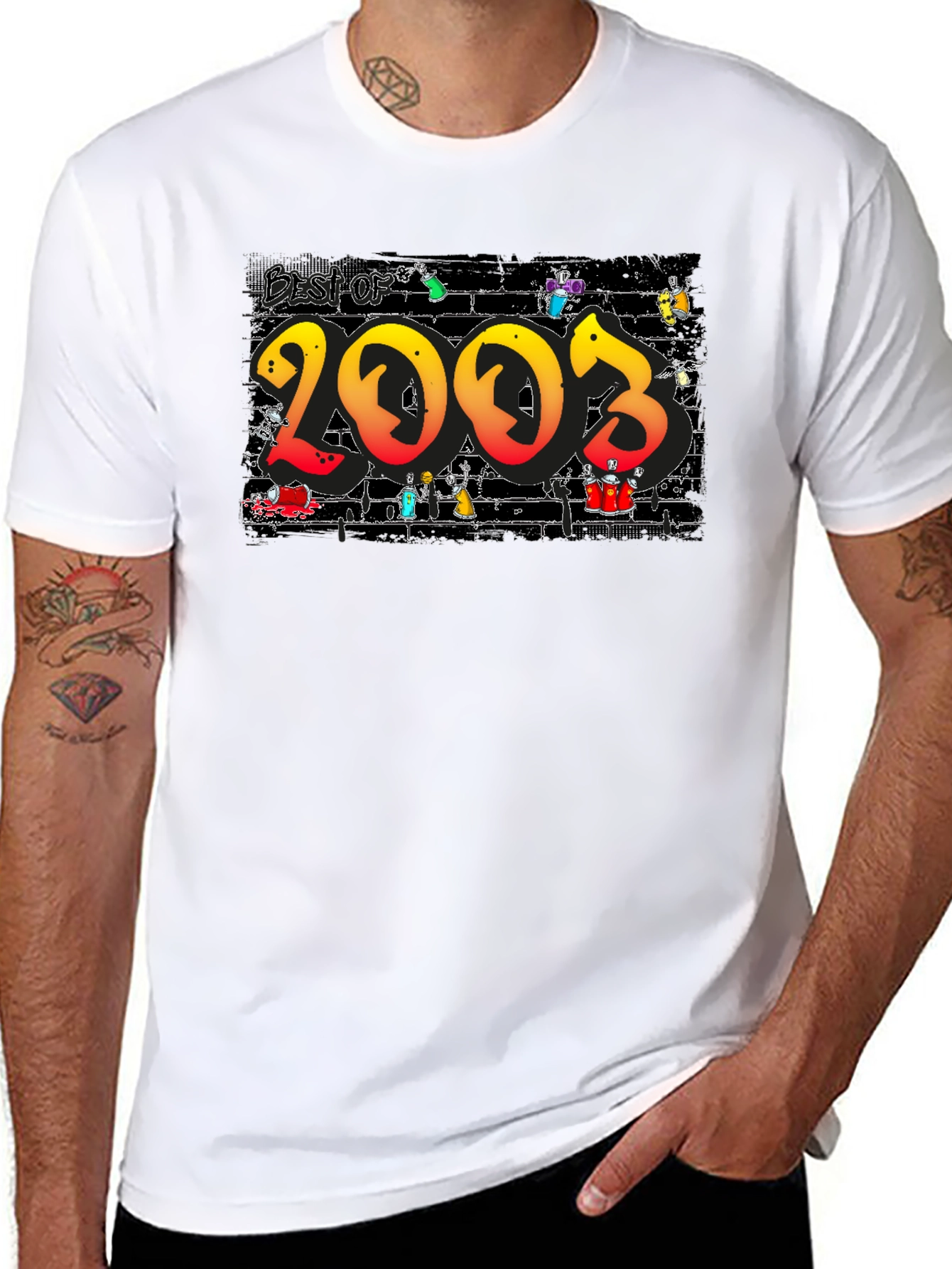 Best of 2003 Graffiti Style Graphic Tee