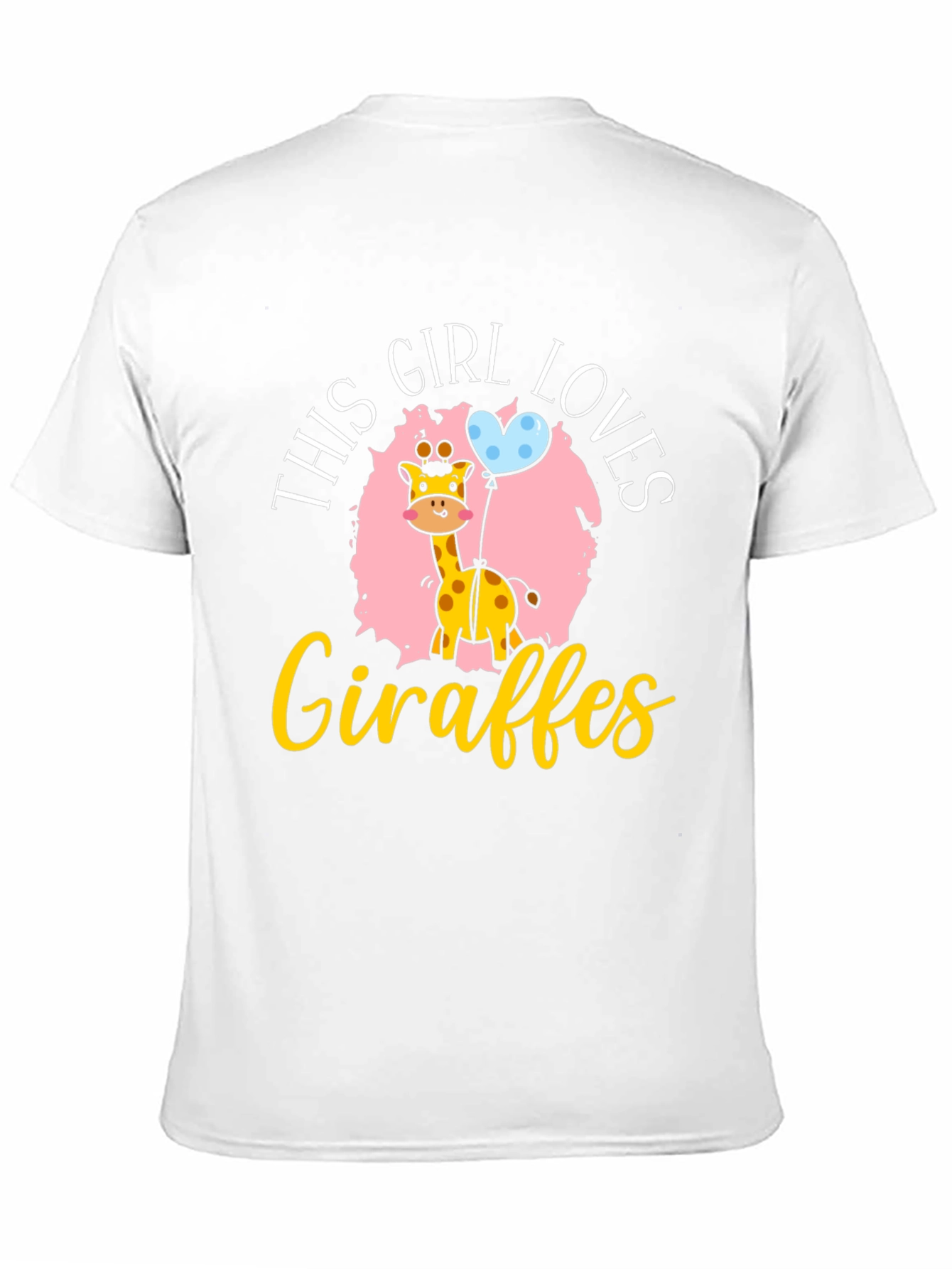 Girl Loves Giraffes T-Shirt