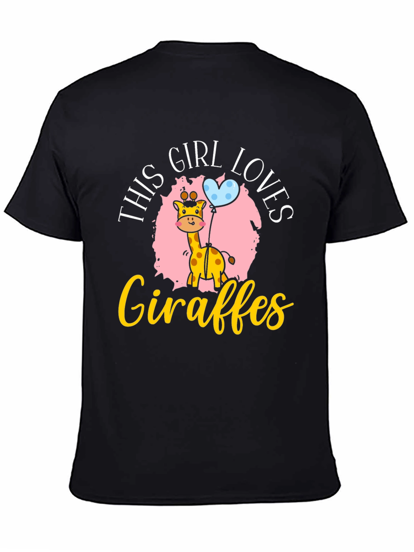 Girl Loves Giraffes T-Shirt