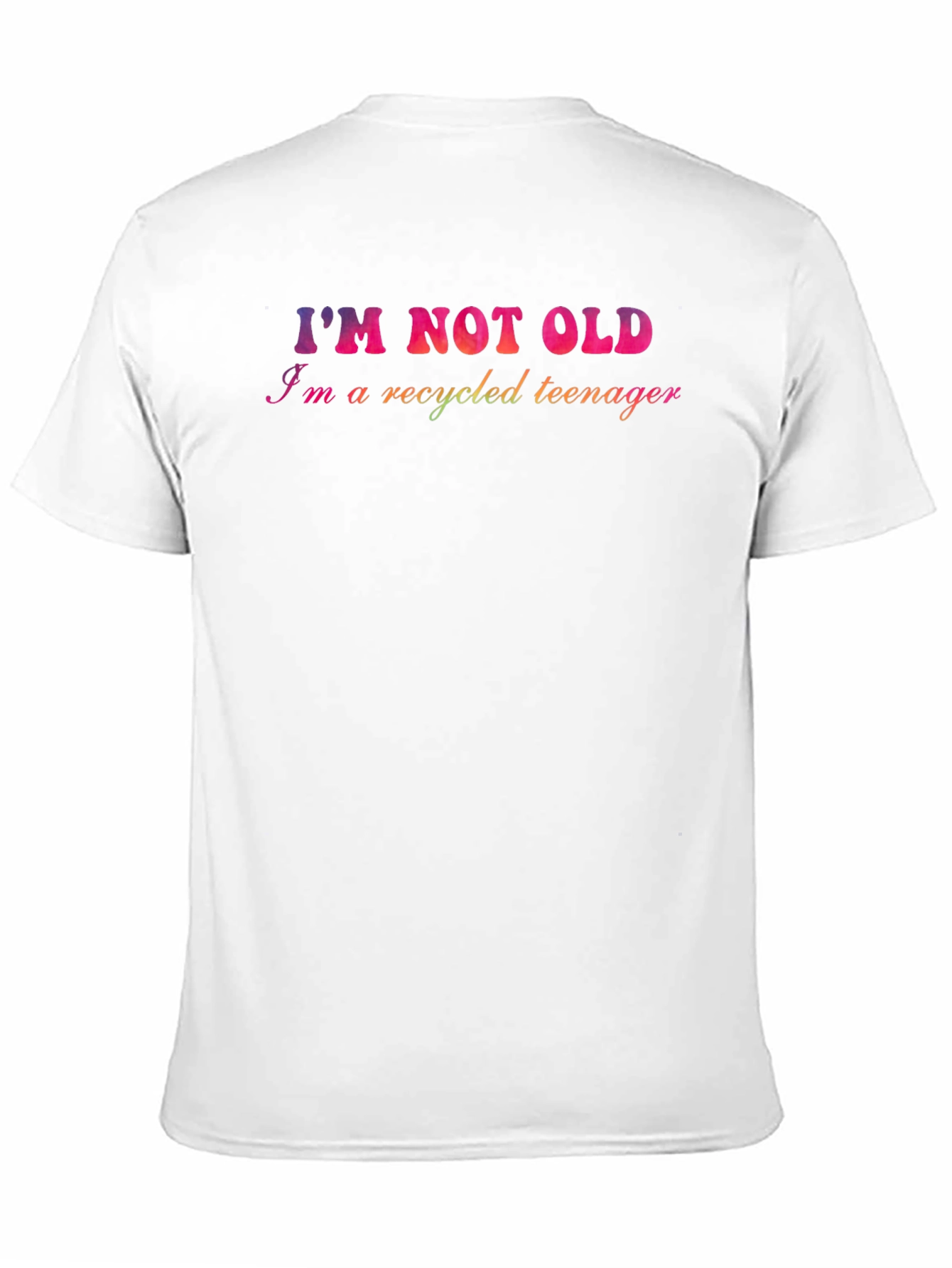 Im Not Old Recycled Teenager Graphic T-Shirt
