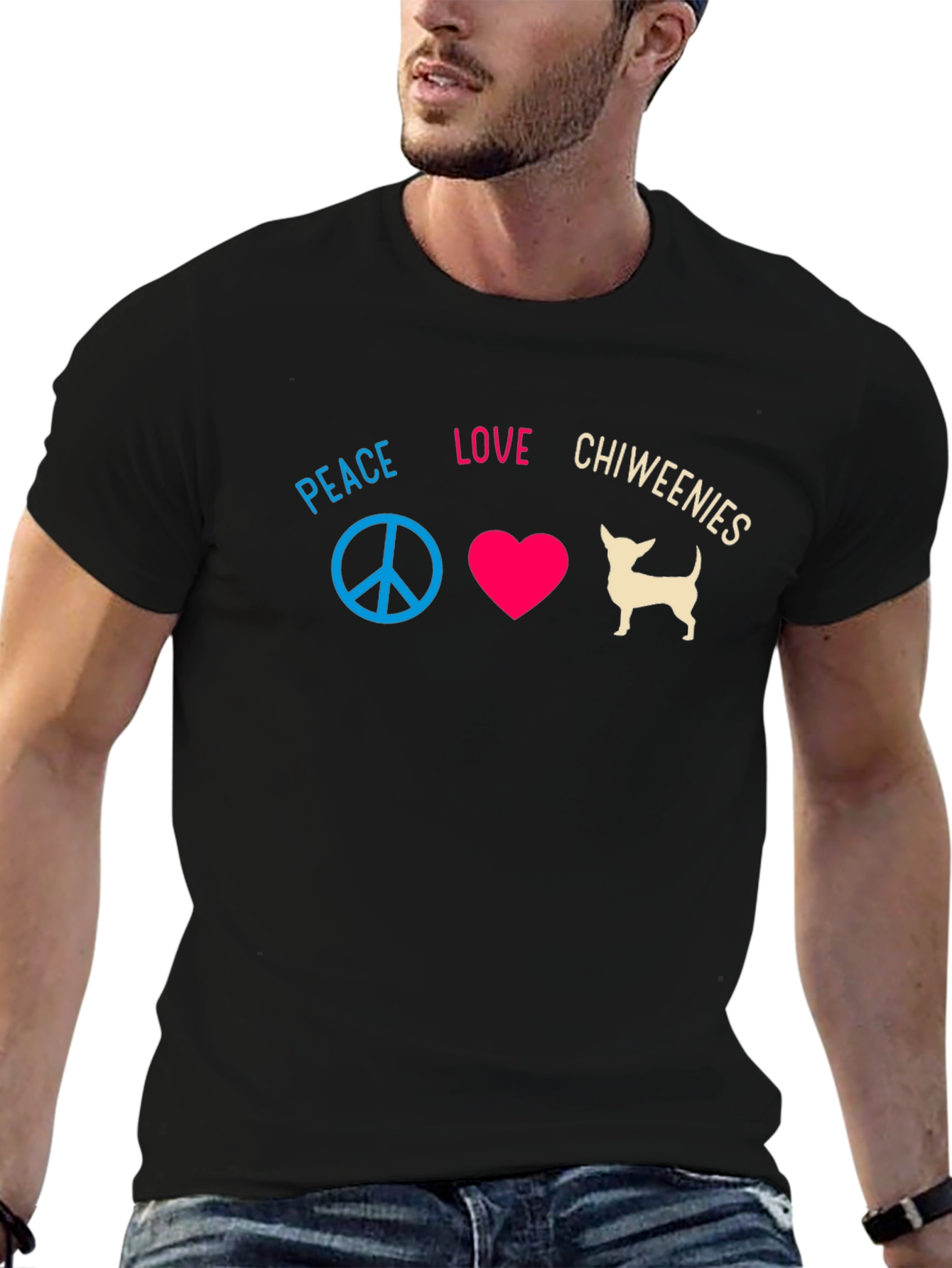 Peace Love Chiweenies T-Shirt