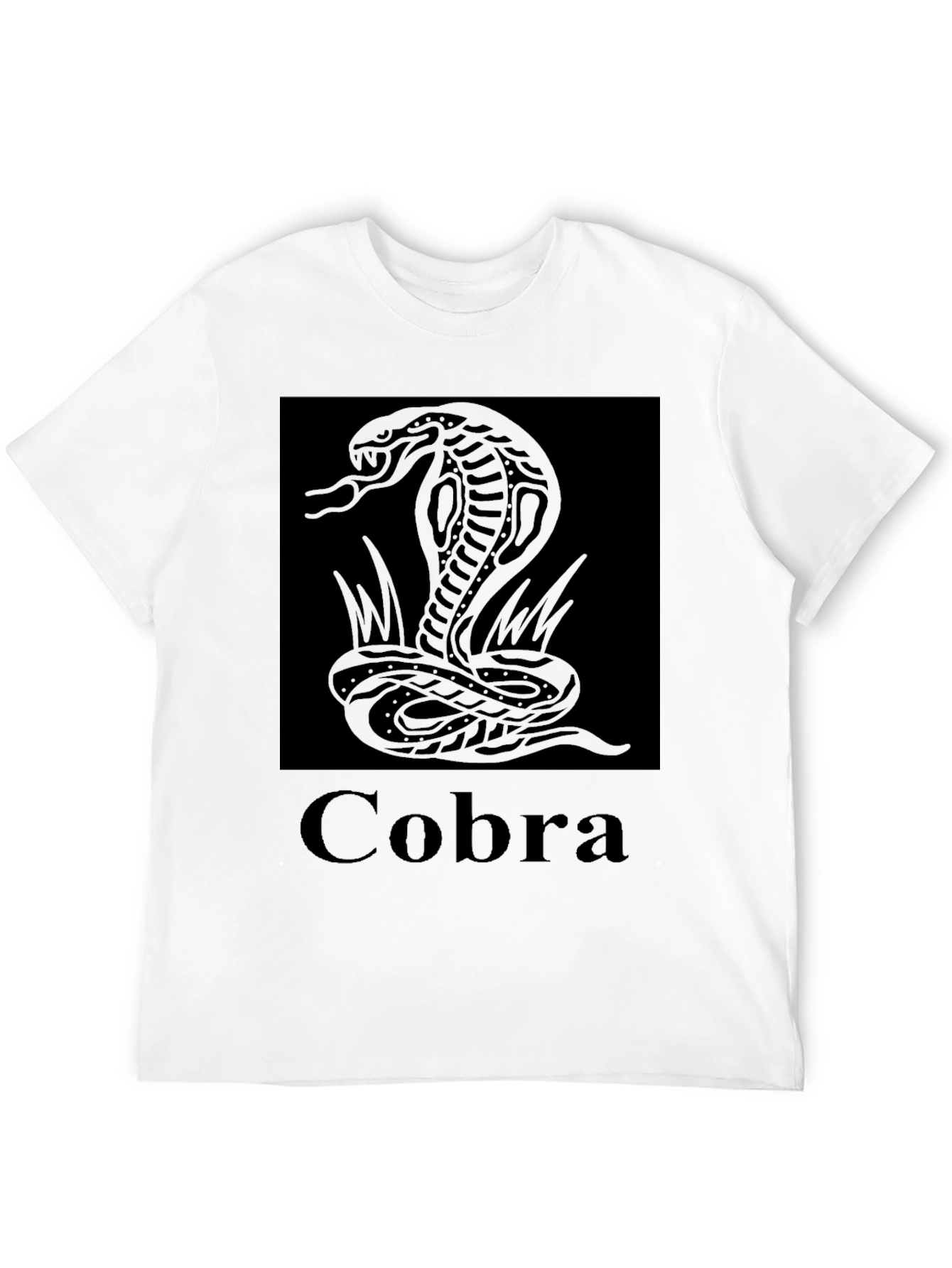 Cobra Graphic Tee - Mens Black T-Shirt