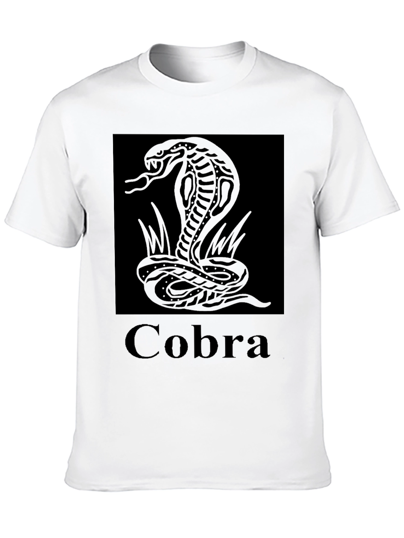 Cobra Graphic Tee - Mens Black T-Shirt