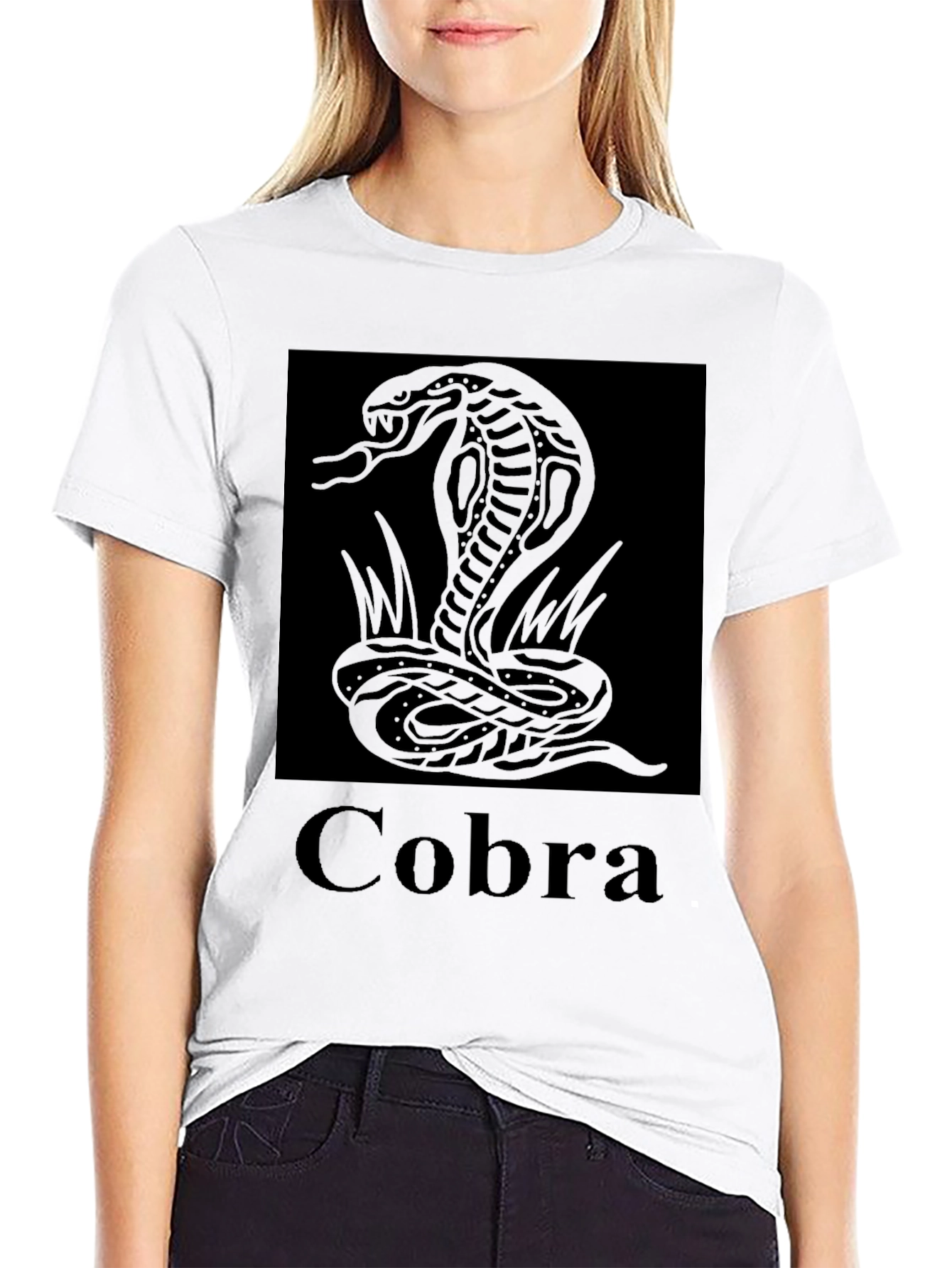 Cobra Graphic Tee - Mens Black T-Shirt