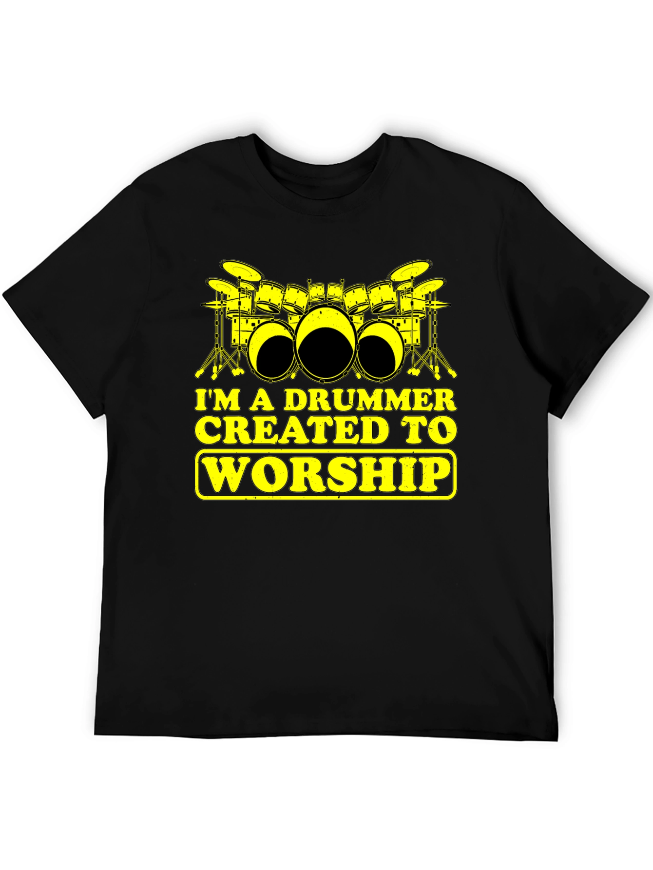 Drummer Worship Graphic T-Shirt