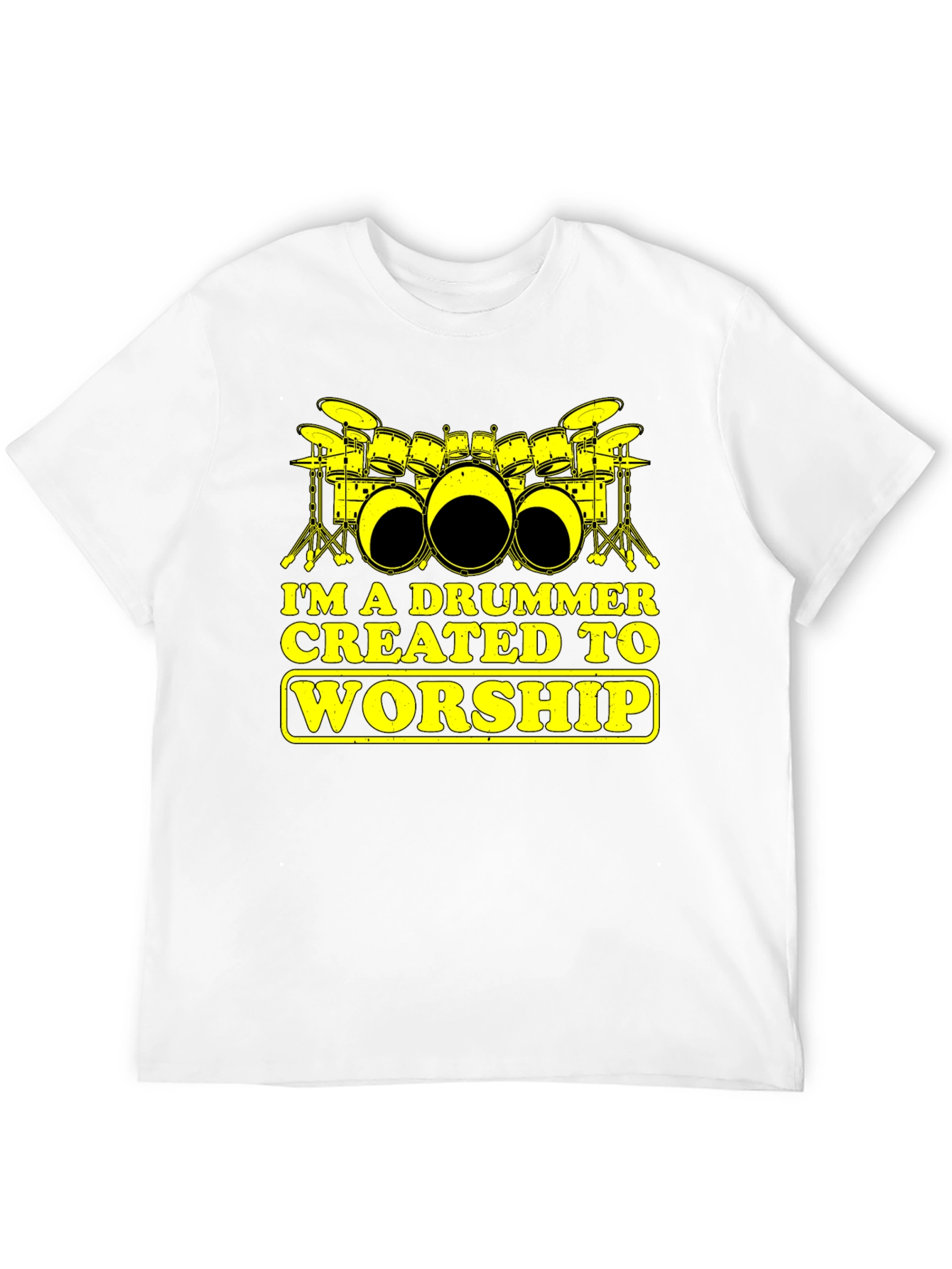 Drummer Worship Graphic T-Shirt