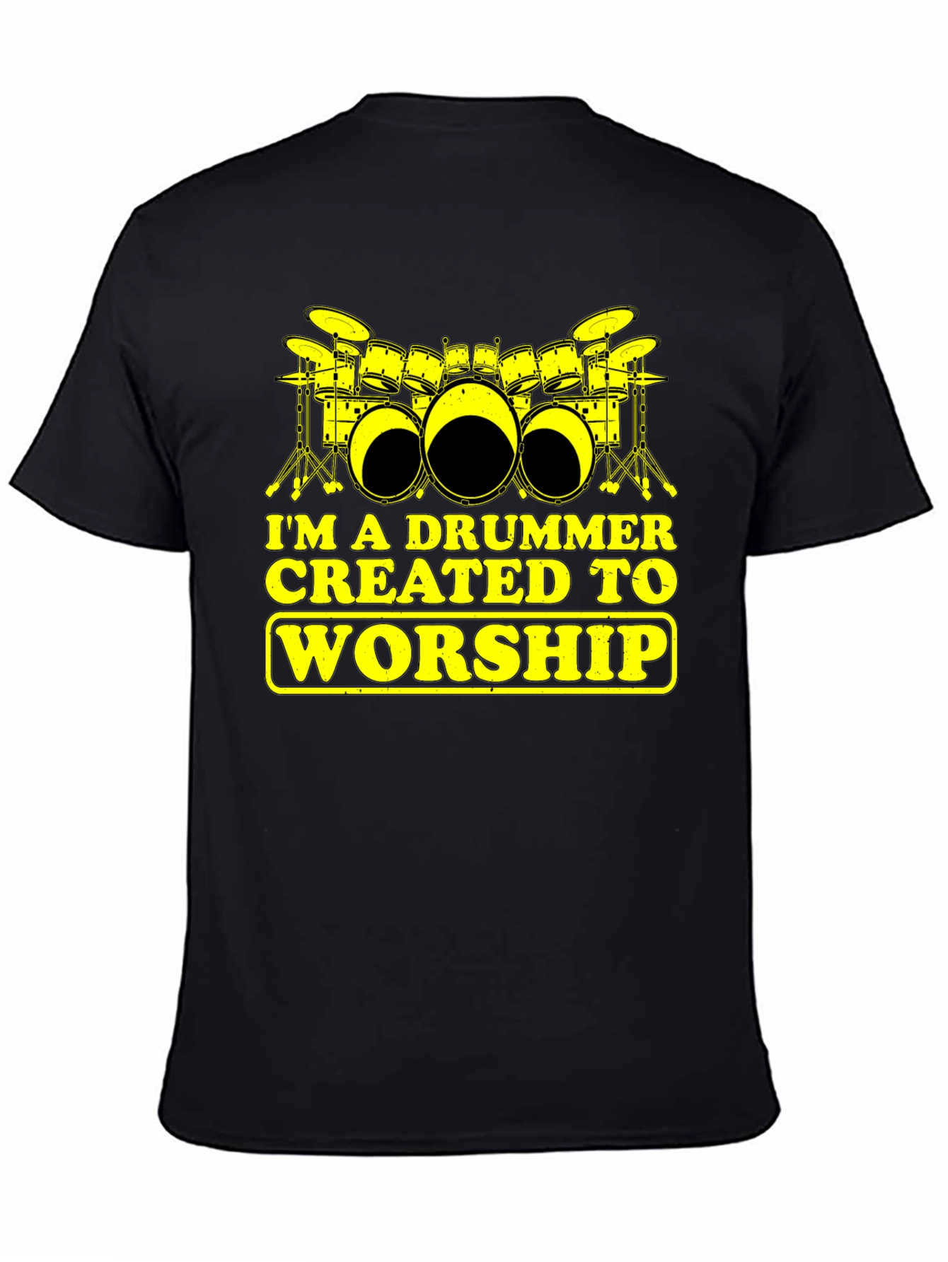 Drummer Worship Graphic T-Shirt