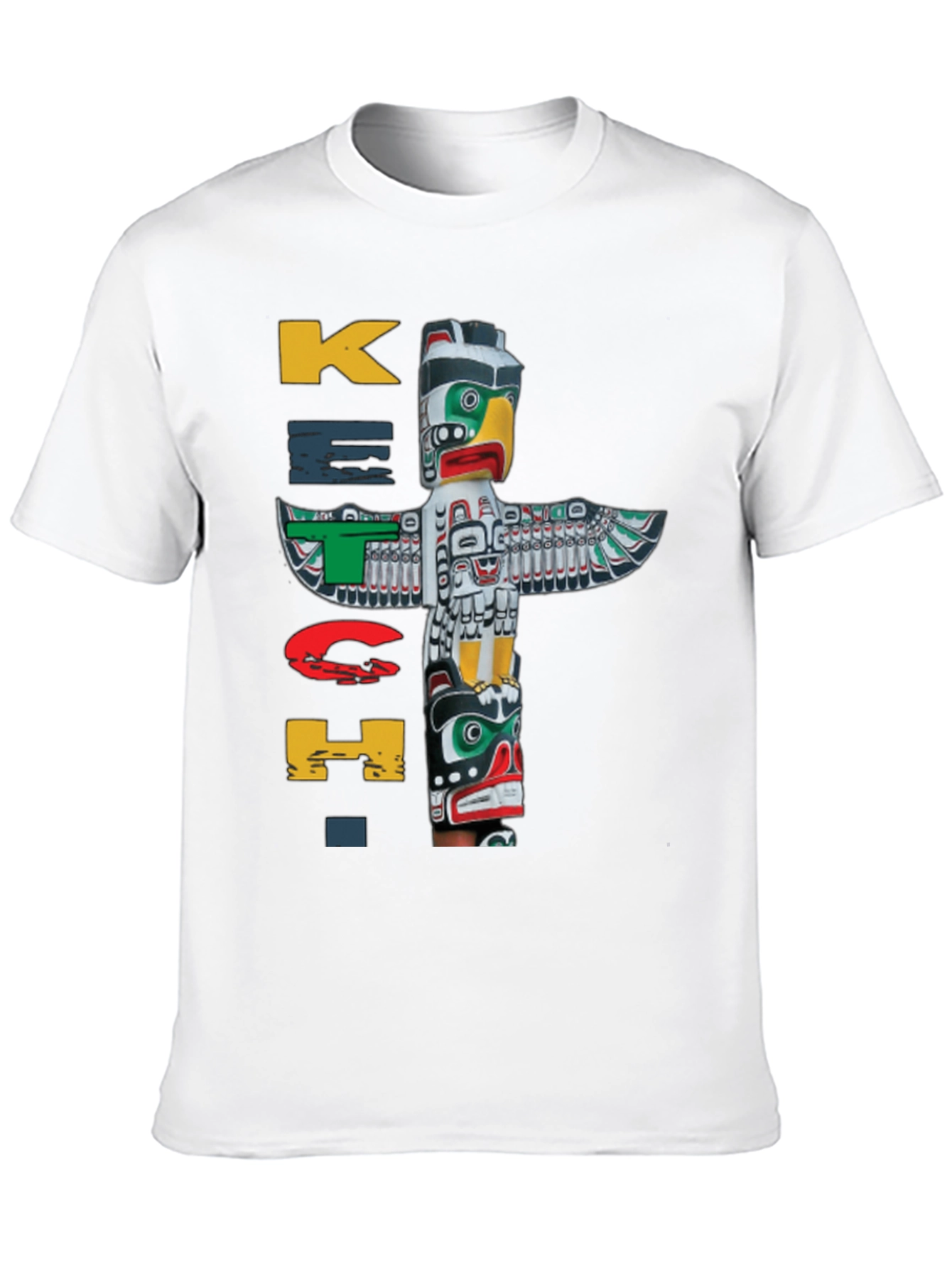 Ketch T-Shirt Totem Pole Design
