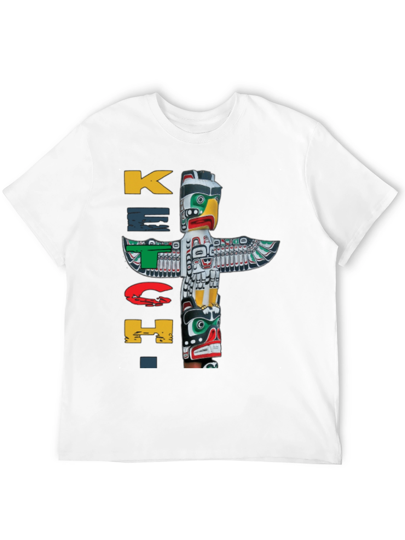 Ketch T-Shirt Totem Pole Design