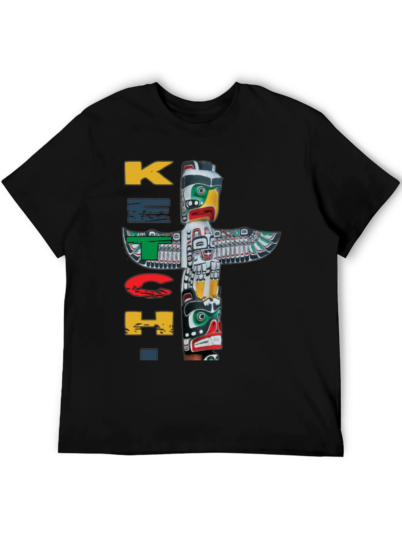 Ketch T-Shirt Totem Pole Design