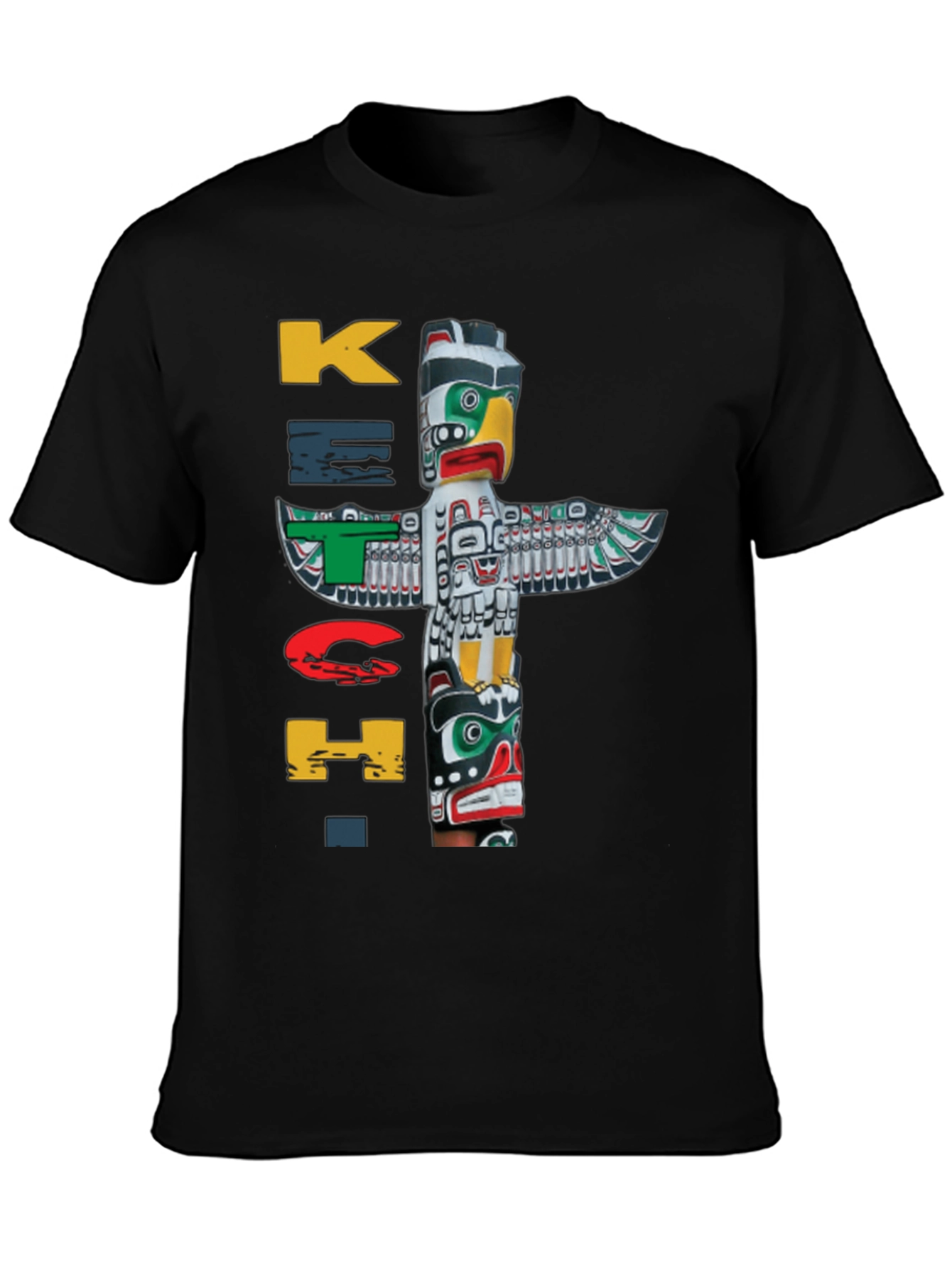 Ketch T-Shirt Totem Pole Design
