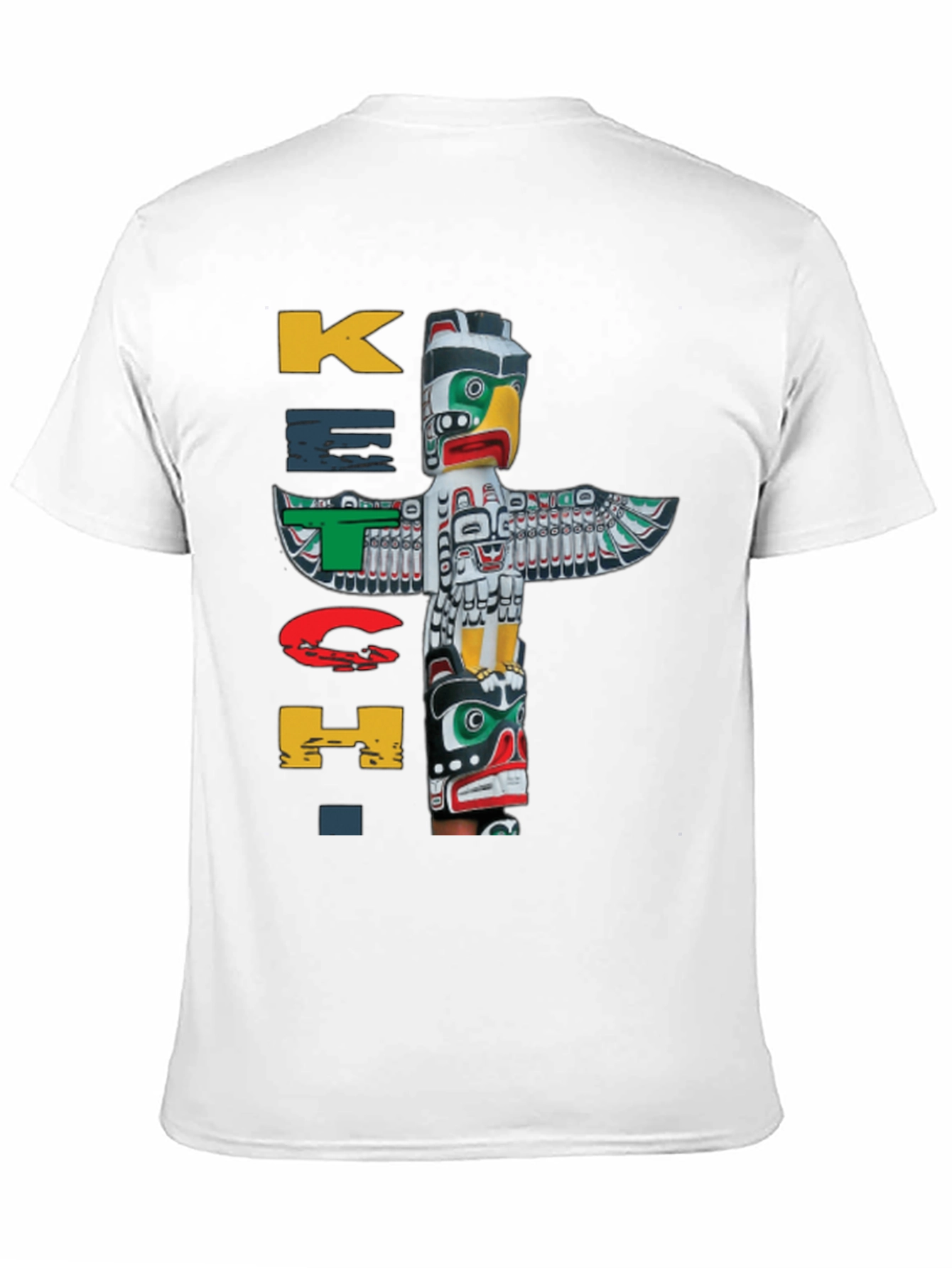 Ketch T-Shirt Totem Pole Design