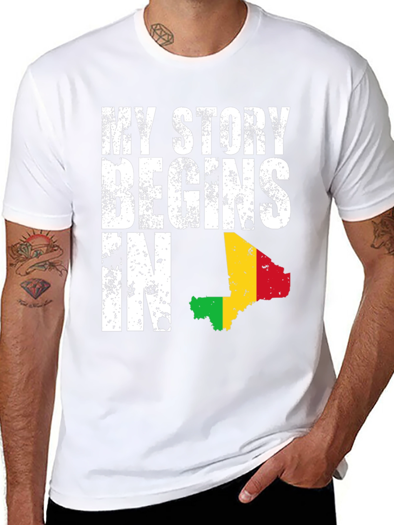 My Story Begins In - Country Pride T-Shirt