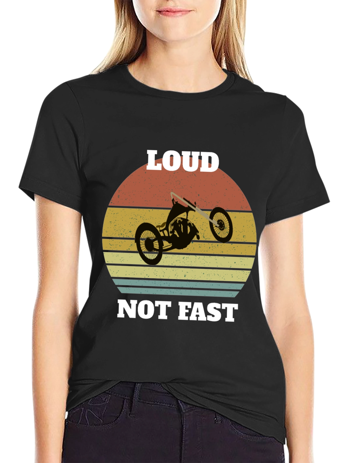Loud Not Fast Drift Trike Graphic Tee