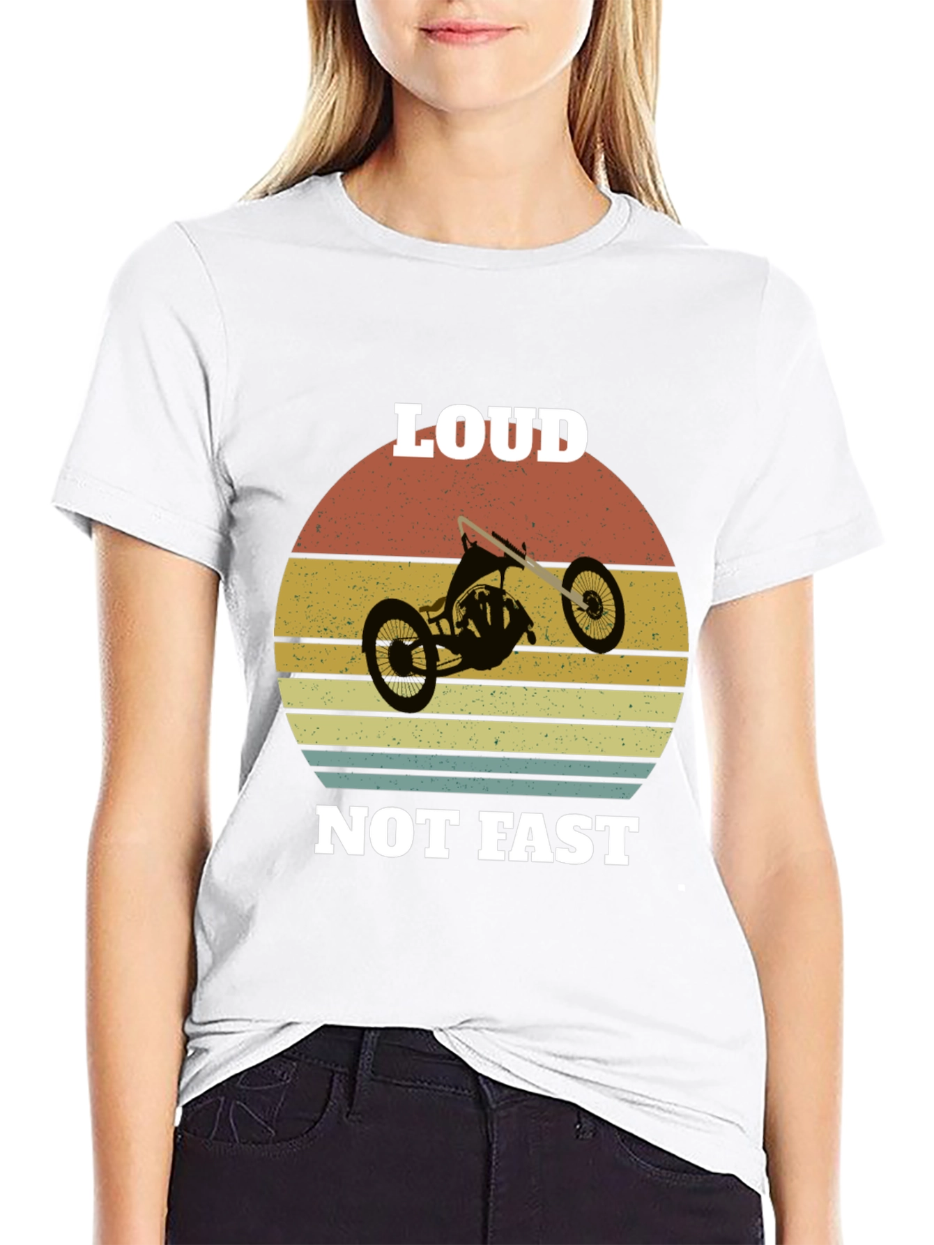 Loud Not Fast Drift Trike Graphic Tee
