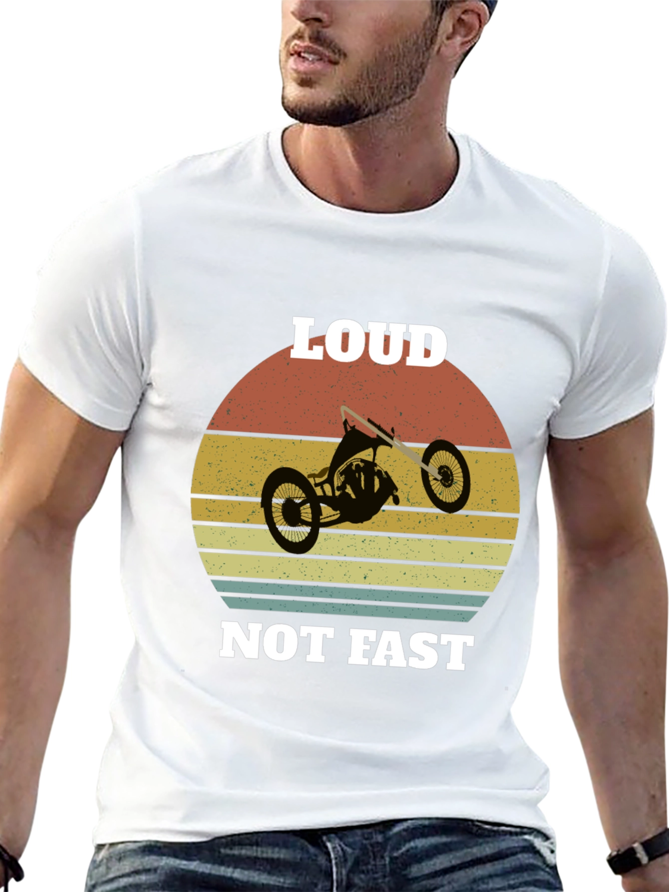 Loud Not Fast Drift Trike Graphic Tee