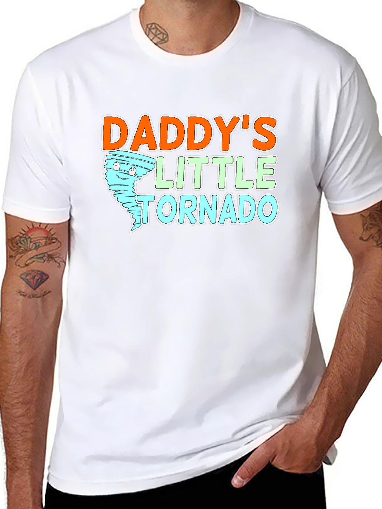 Daddys Little Tornado Graphic Tee