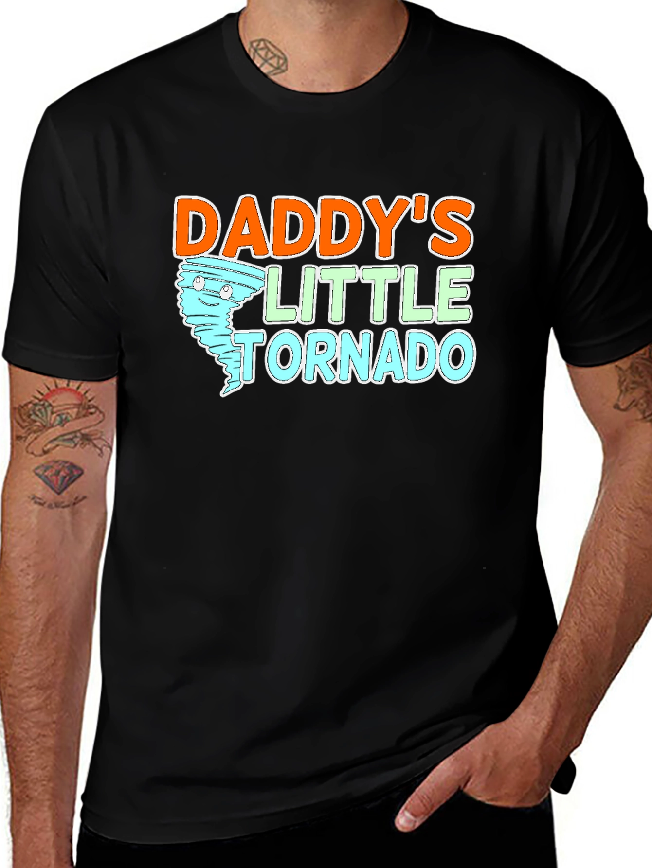 Daddys Little Tornado Graphic Tee