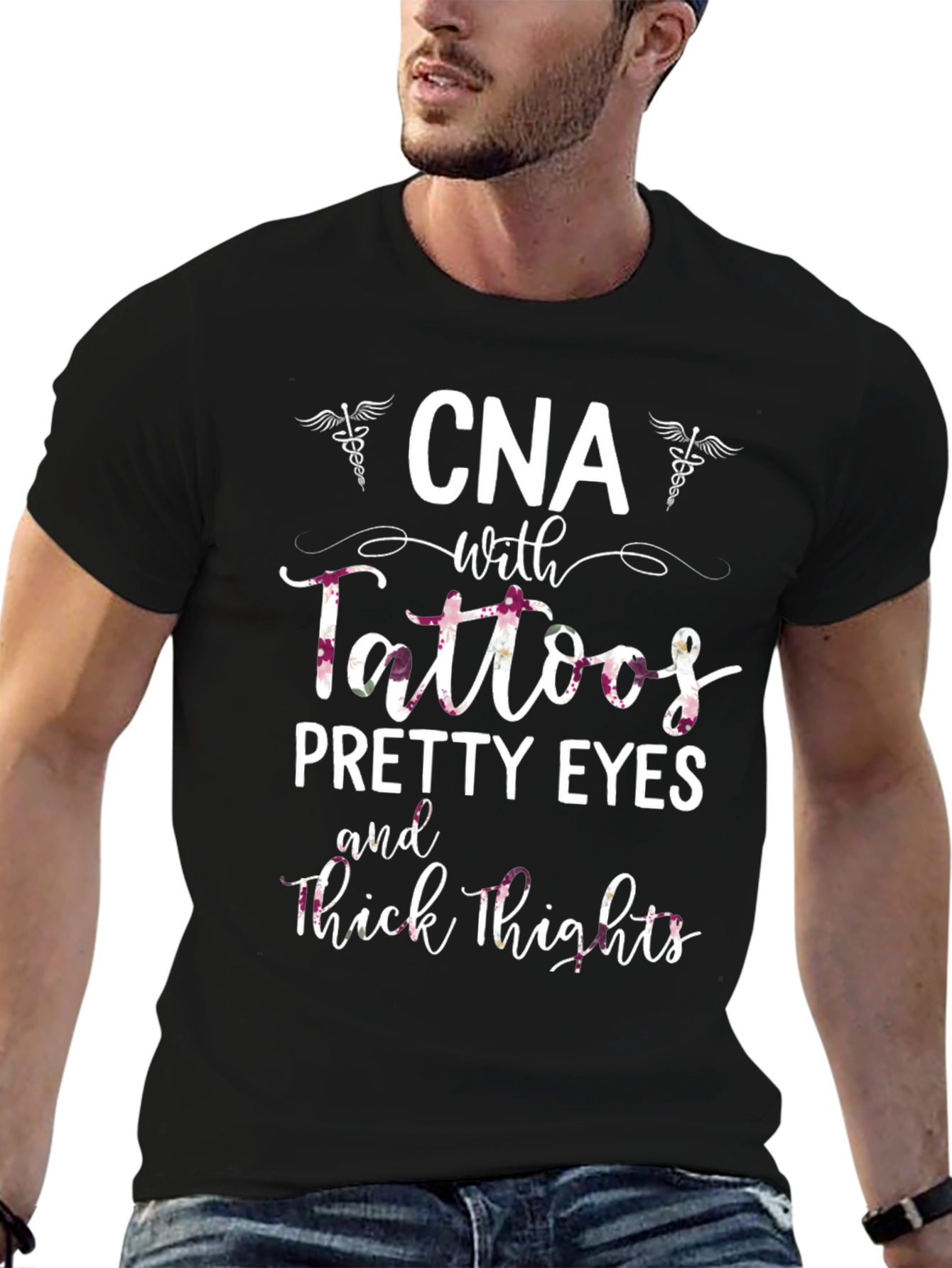 CNA With Tattoos Graphic T-Shirt