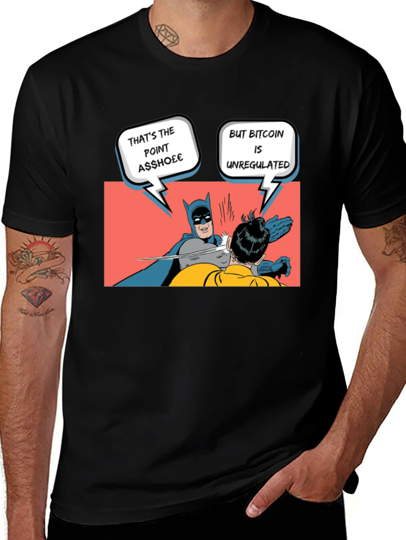 Bitcoin Slap Meme T-Shirt