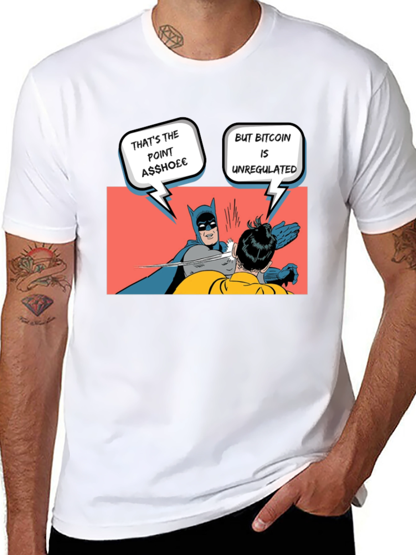 Bitcoin Slap Meme T-Shirt