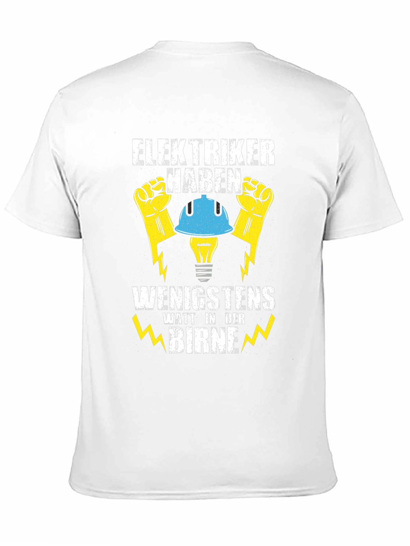 Electrician Humor T-Shirt - Watt In Der Birne