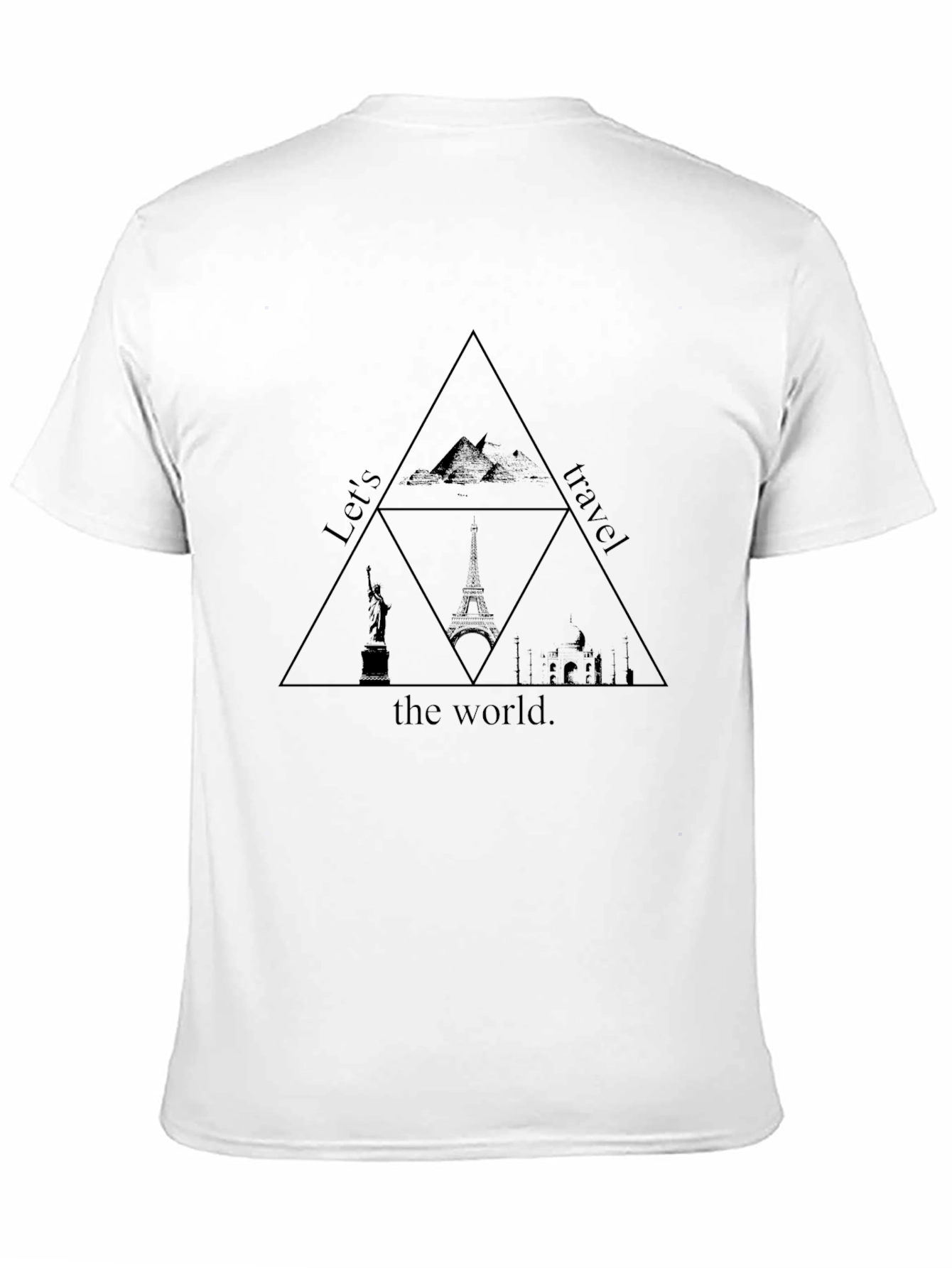 Lets Travel the World Graphic Tee