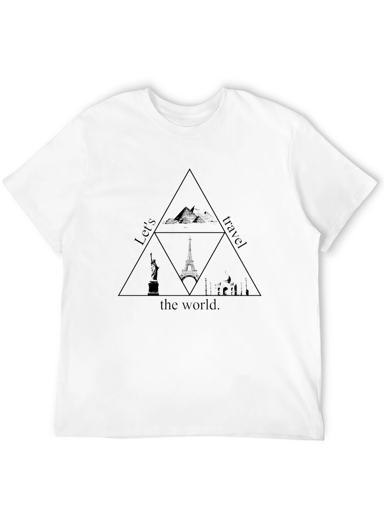 Lets Travel the World Graphic Tee