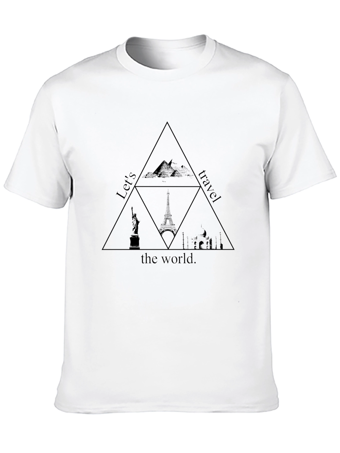 Lets Travel the World Graphic Tee