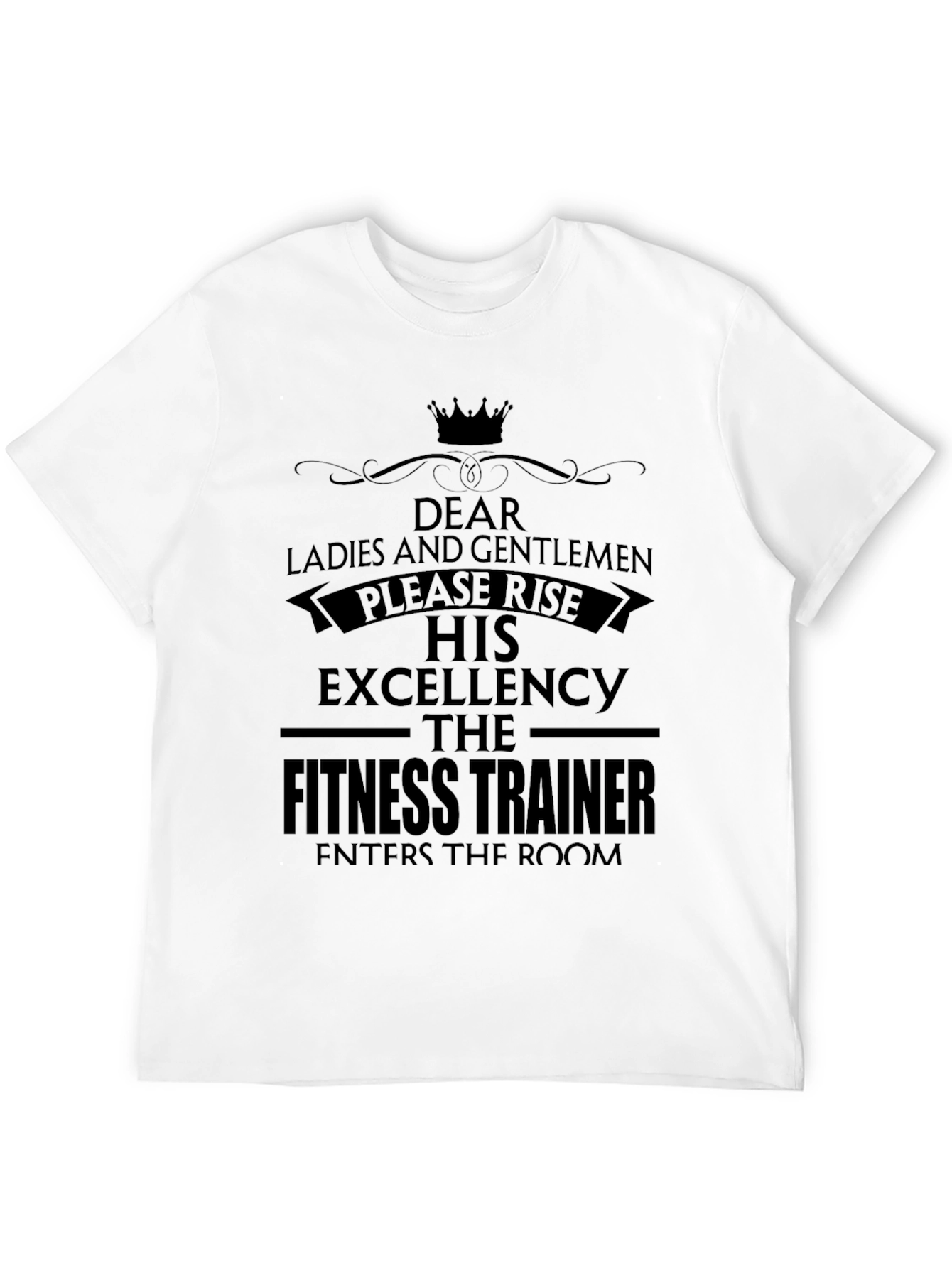 Fitness Trainer Graphic Tee - Funny Workout Shirt