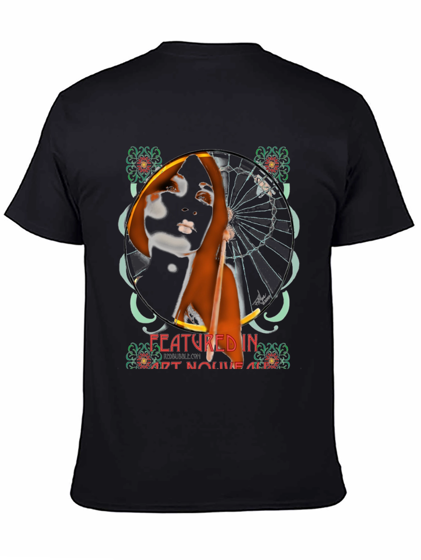 Art Nouveau Woman Graphic Tee