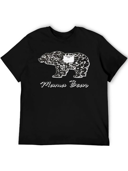 Mama Bear Composition Book Graphic Tee
