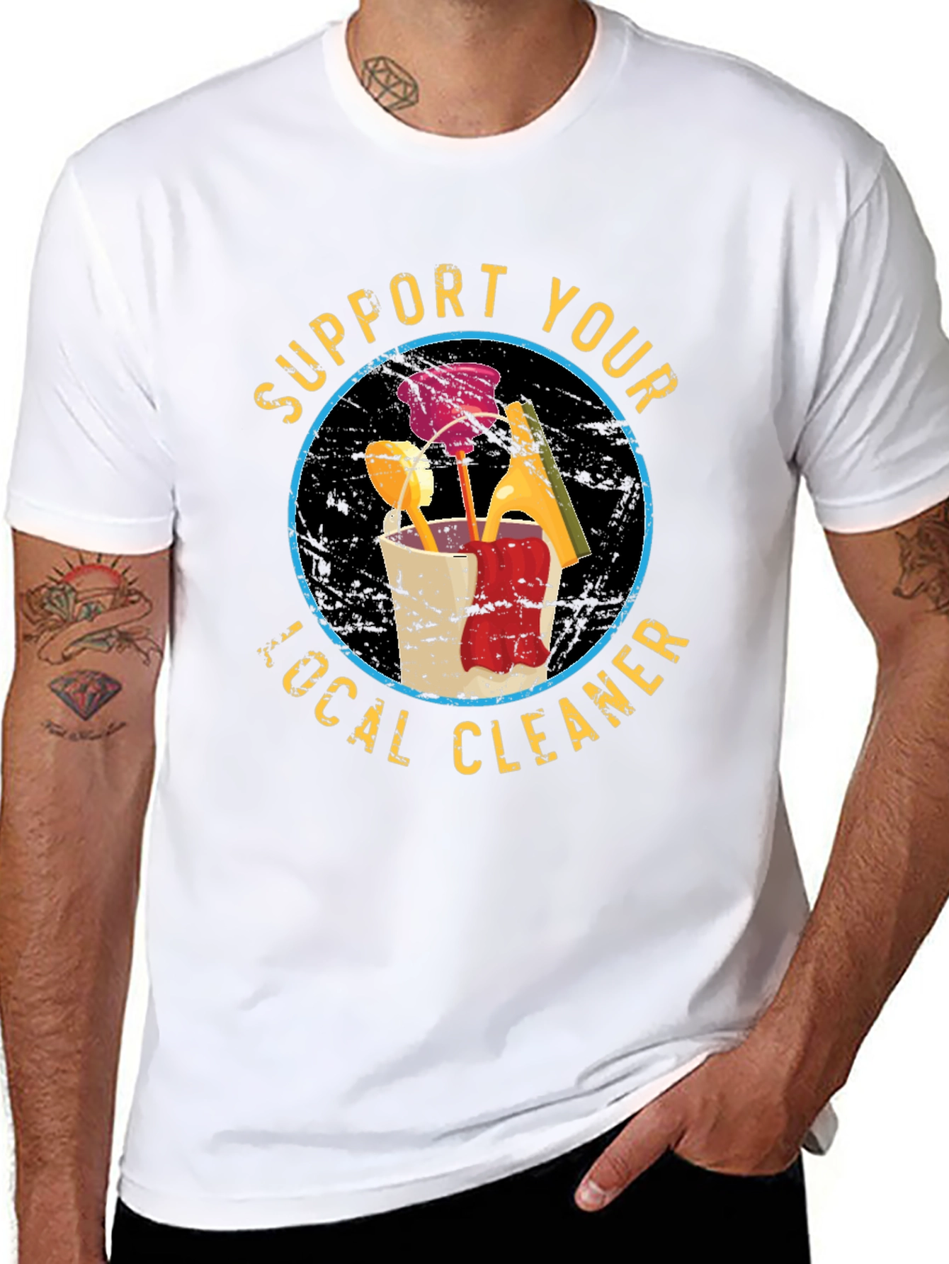 Support Your Local Cleaner T-Shirt