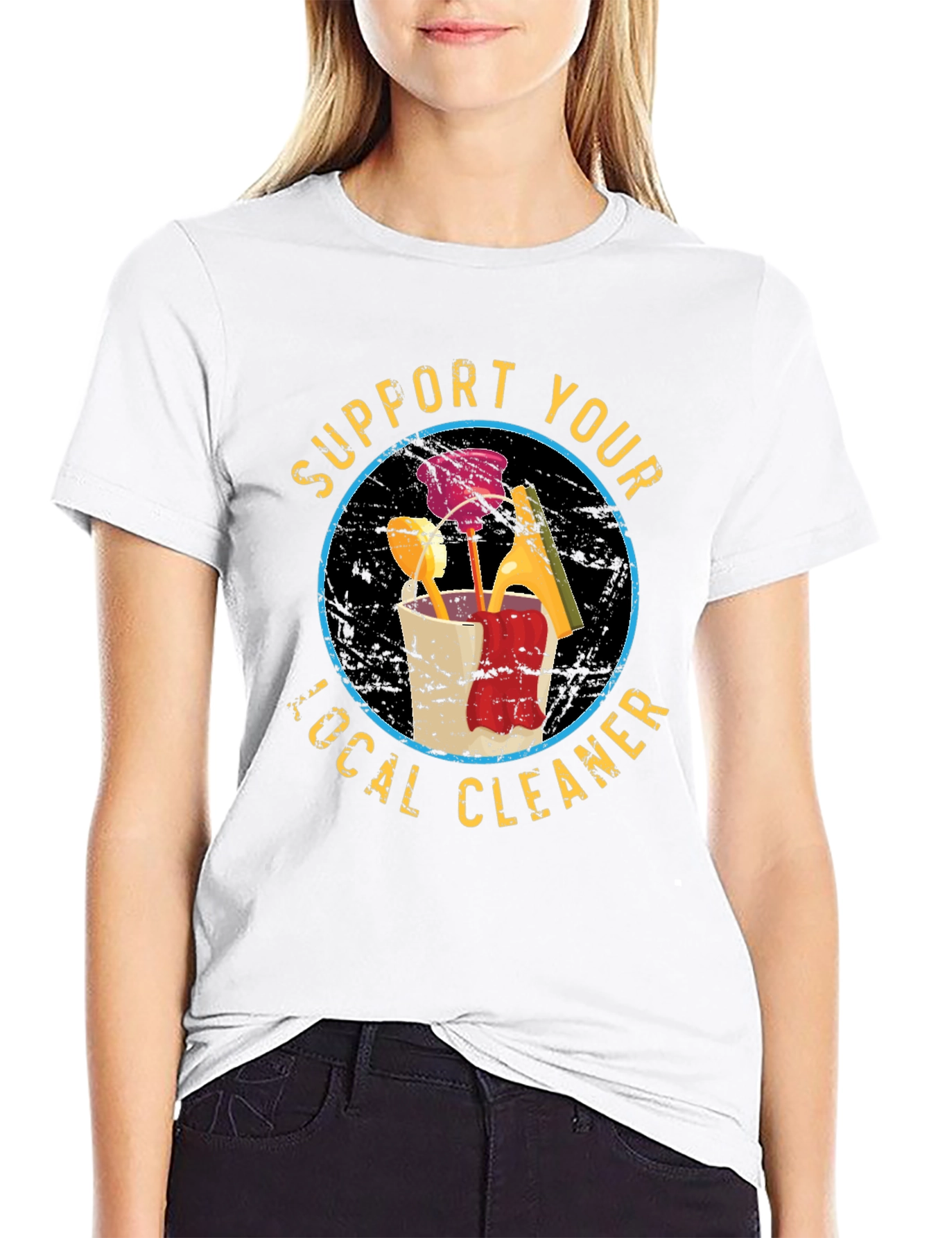 Support Your Local Cleaner T-Shirt