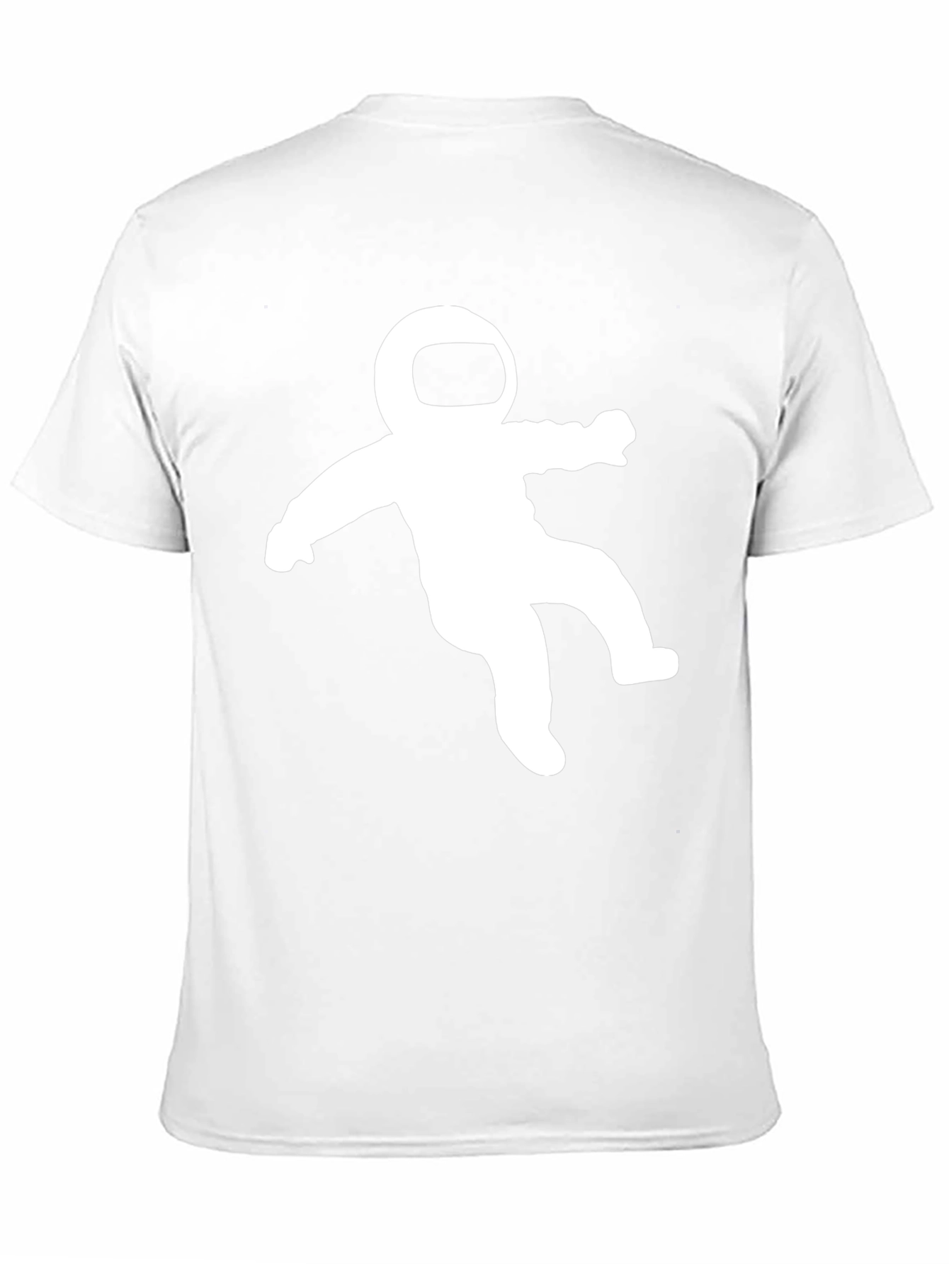 Astronaut Graphic Black T-Shirt - Space Explorer Tee